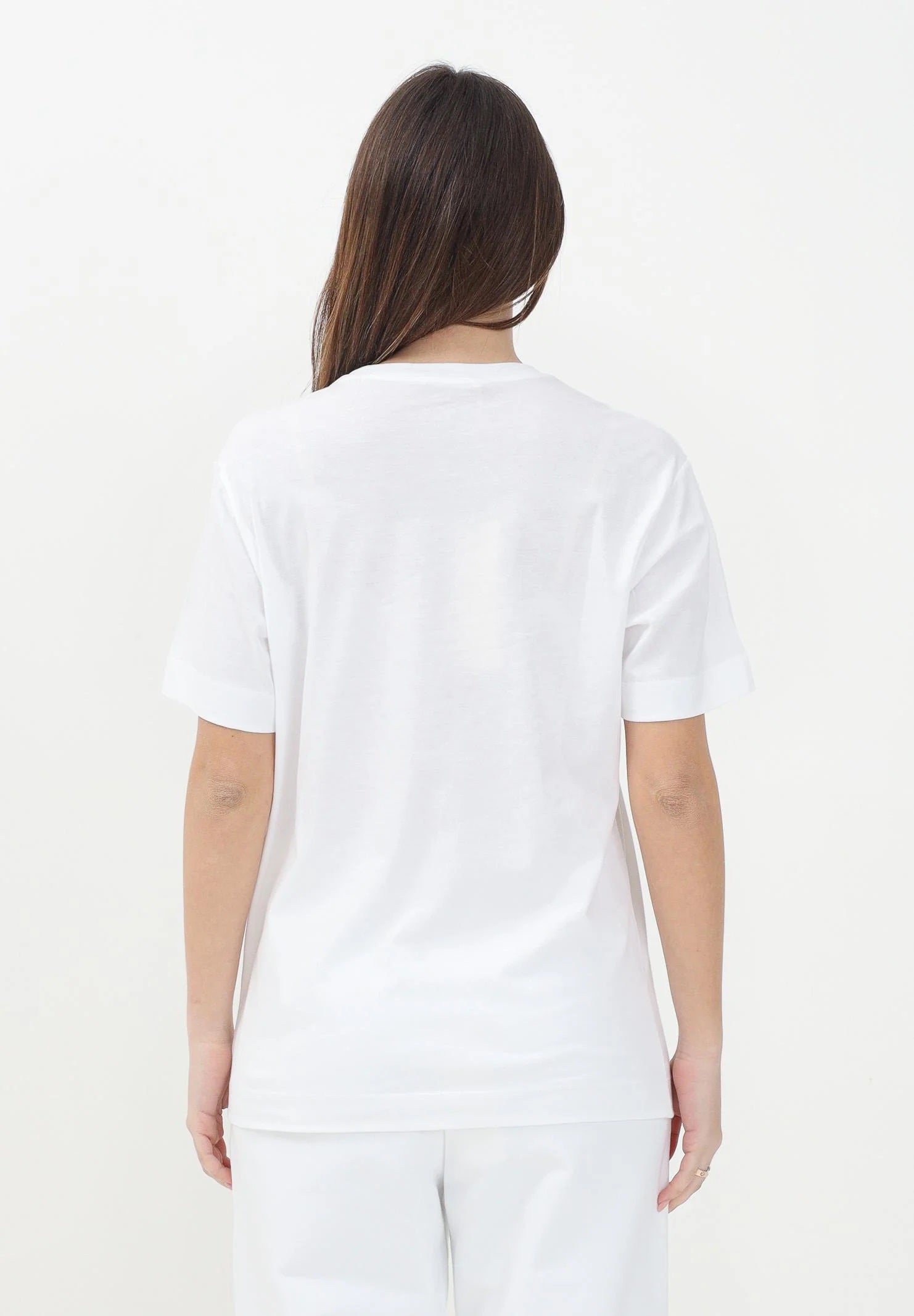 MARNI T-shirt a manica corta bianca per donna, ragazzi e bambini con stampa logo M01413M00RF 0M100 MARNI