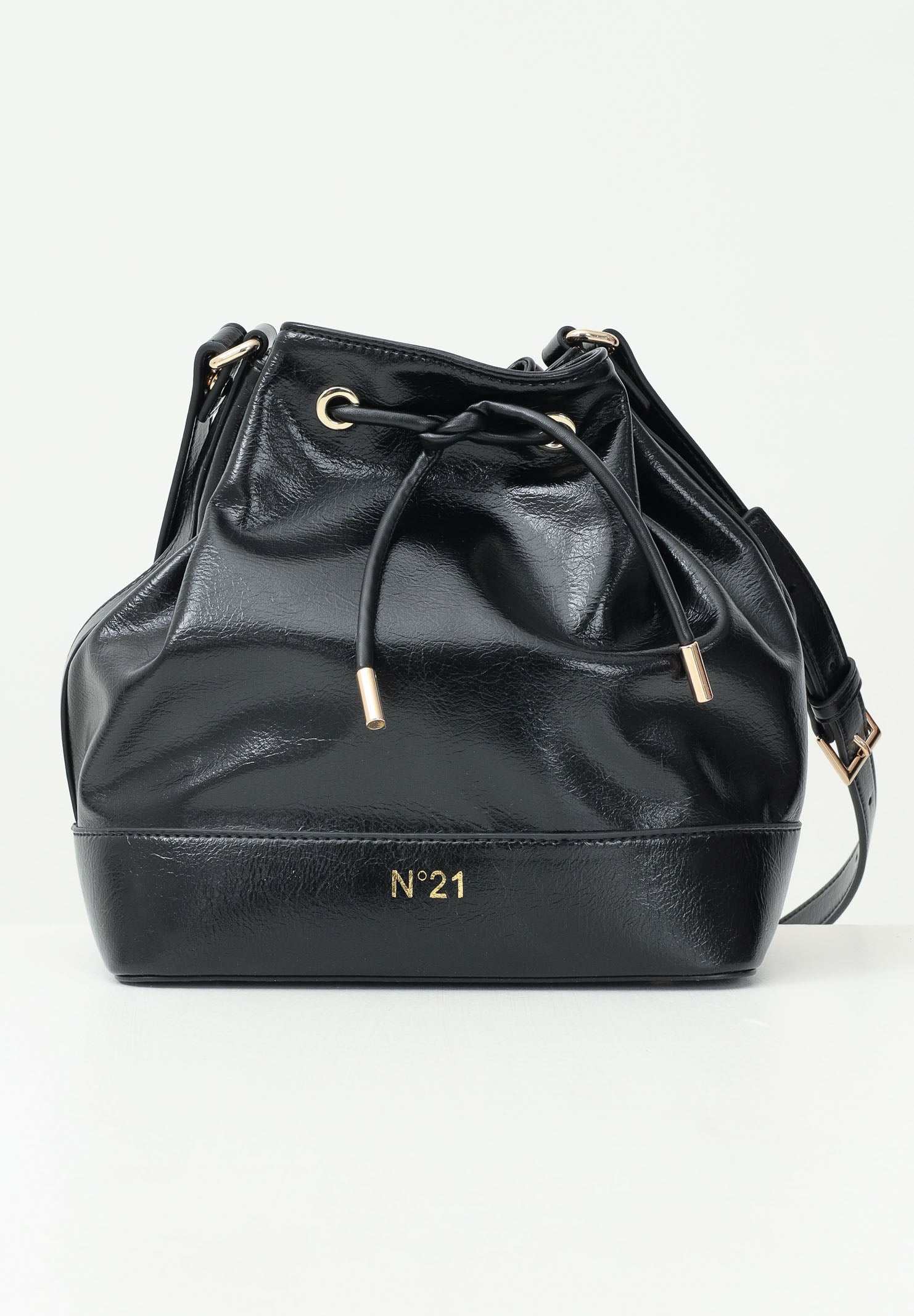 N21 Borsa a secchiello nera da donna N2104QN0246 0N900 N21