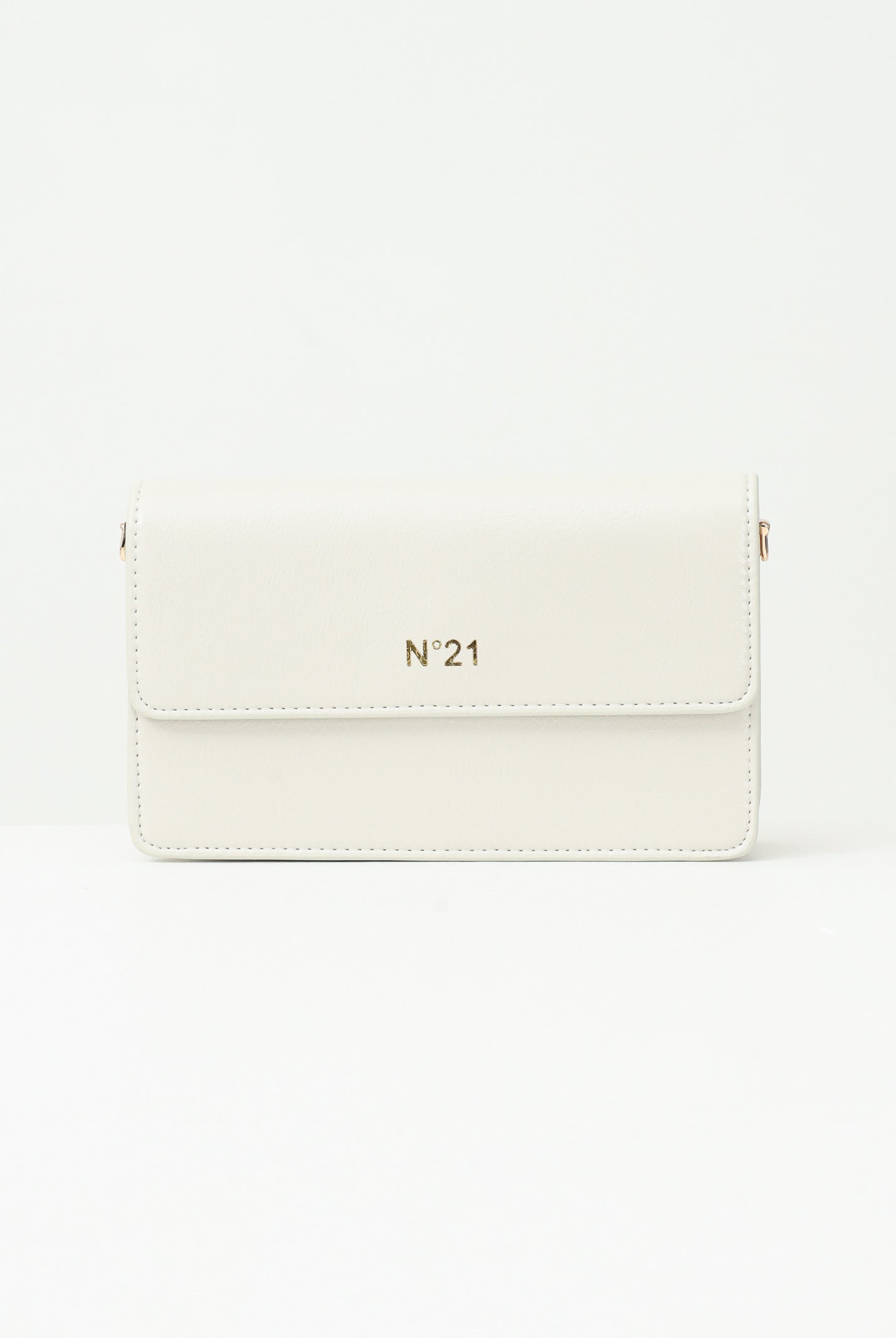 N21 Pochette champagne da donna effetto lucido dalla forma rettangolare N2104RN0246 0N718 N21