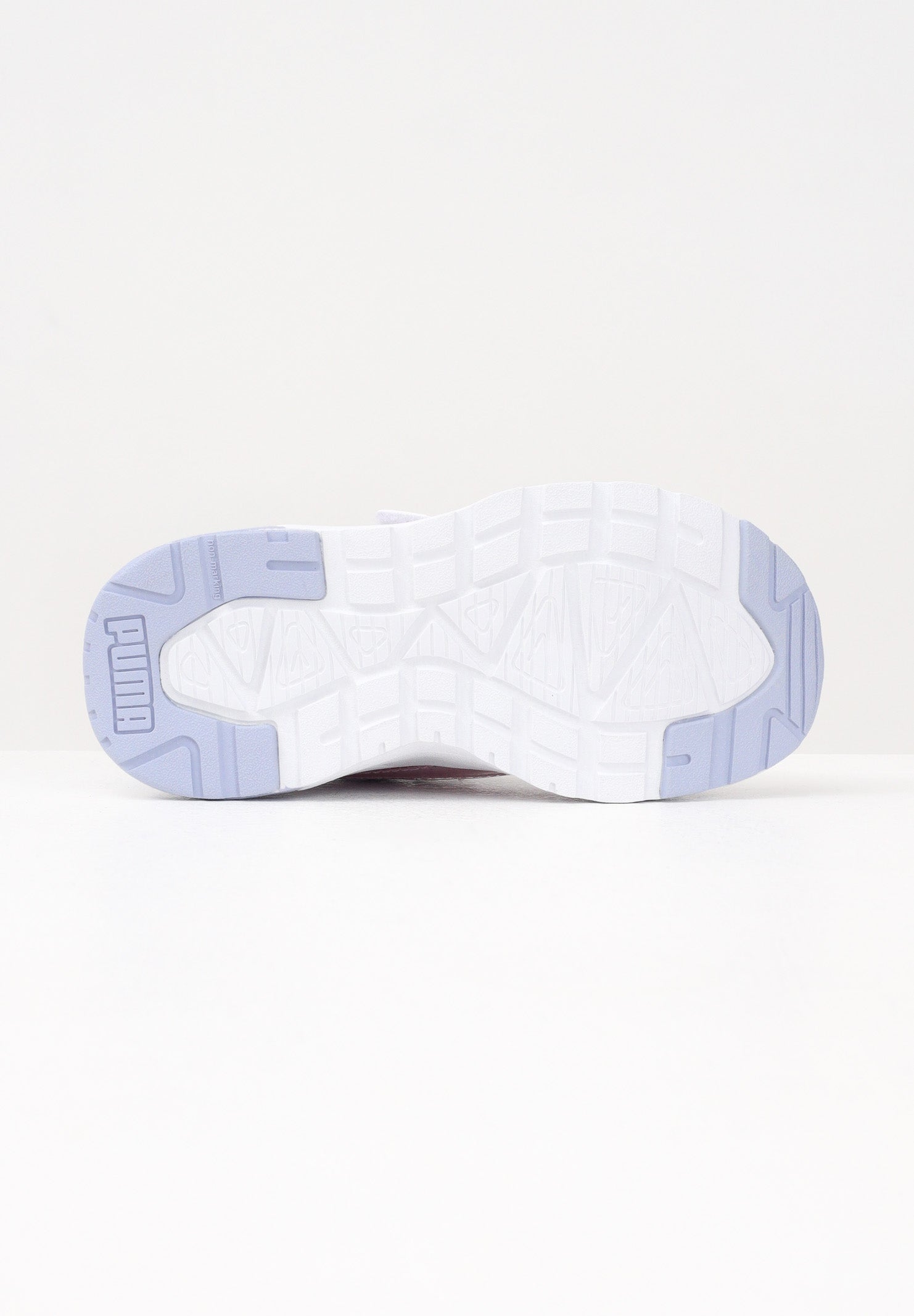 PUMA Sneakers Trinity Lite Blurry bianche, lilla e rosa da bambina 402266 01 PUMA