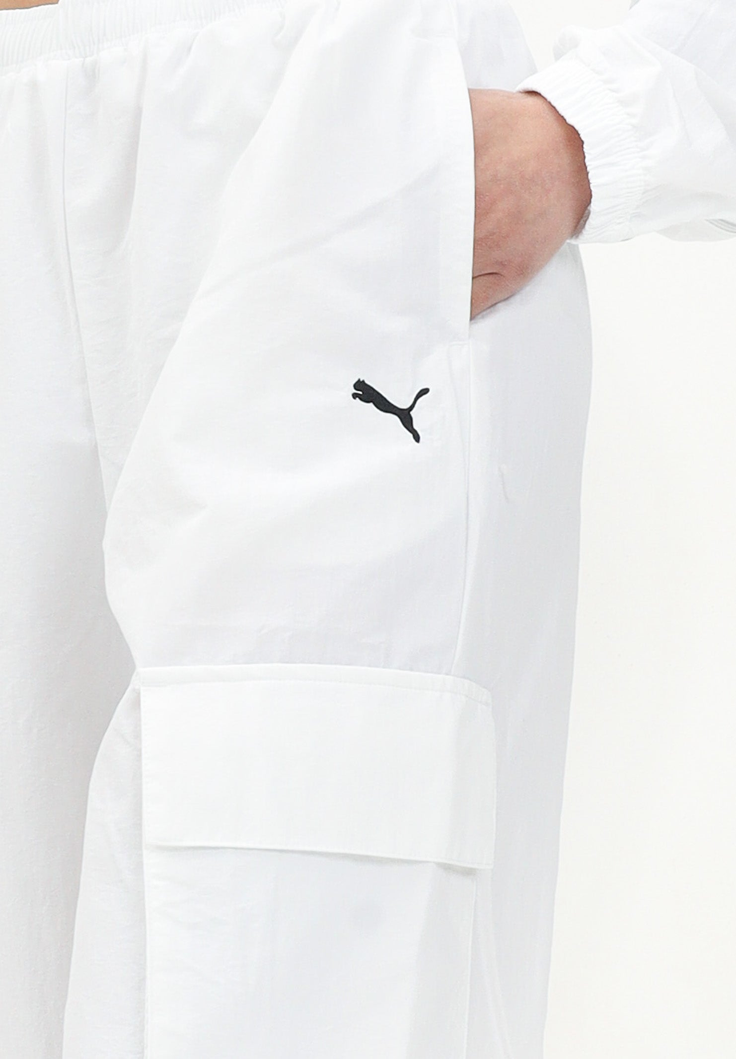 PUMA Pantalone sportivo WARDROBE ESS bianco da donna 629756 02 PUMA