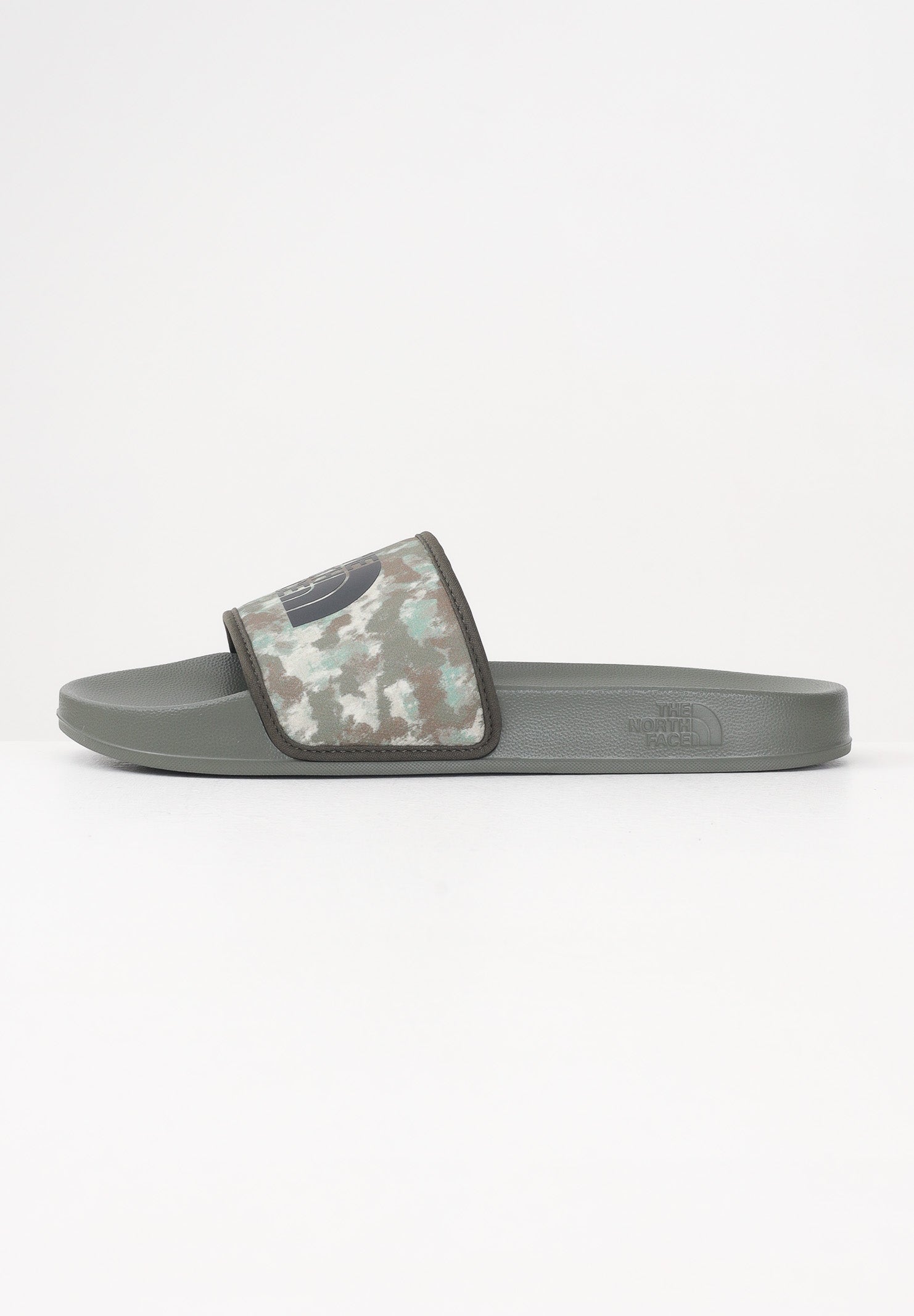 THE NORTH FACE Ciabatte Base Camp Slides III verde mimetico da uomo NF0A4T2RIYL1 . THE NORTH FACE