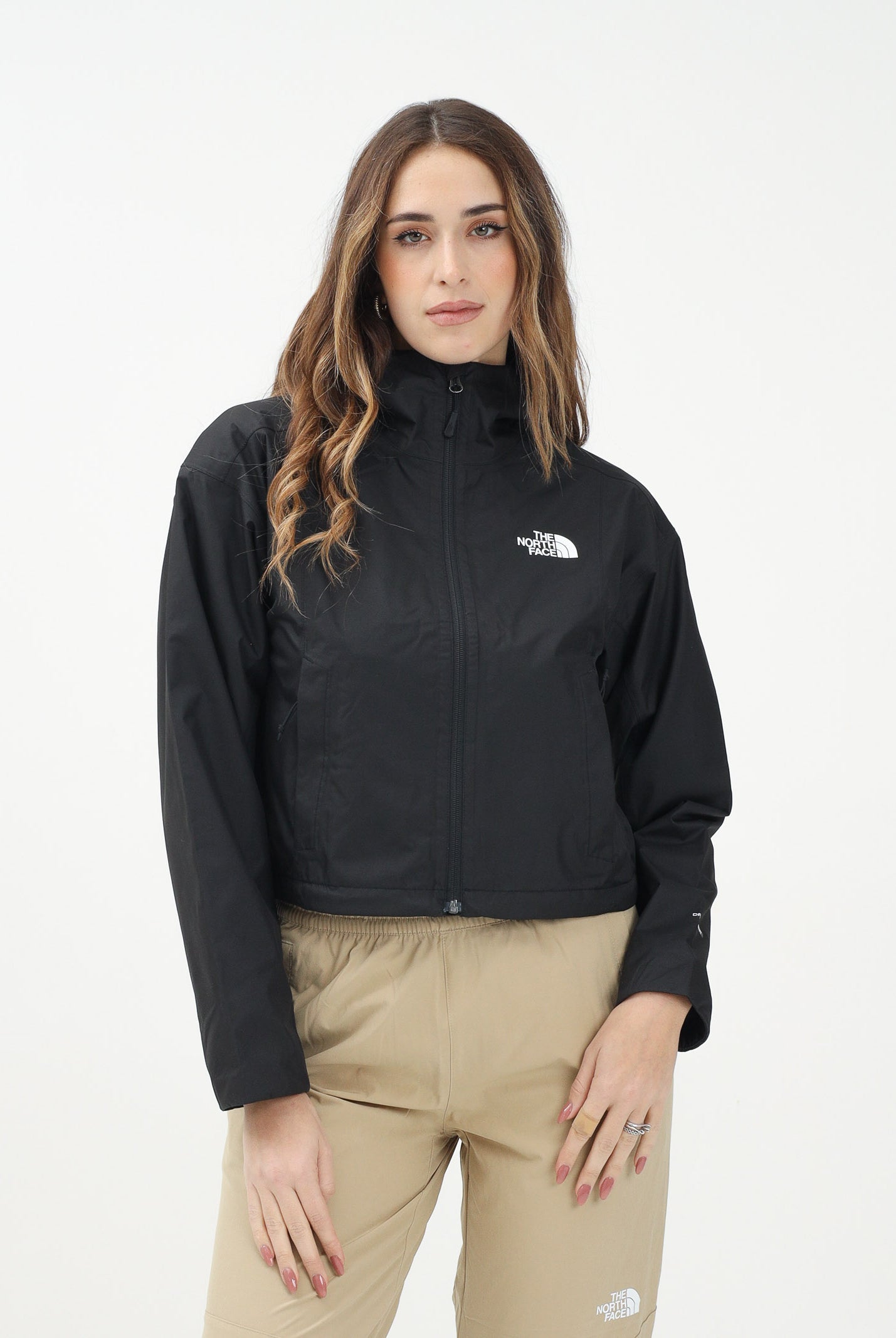 THE NORTH FACE Giacca a vento Quest nera da donna NF0A55EPJK31 . THE NORTH FACE