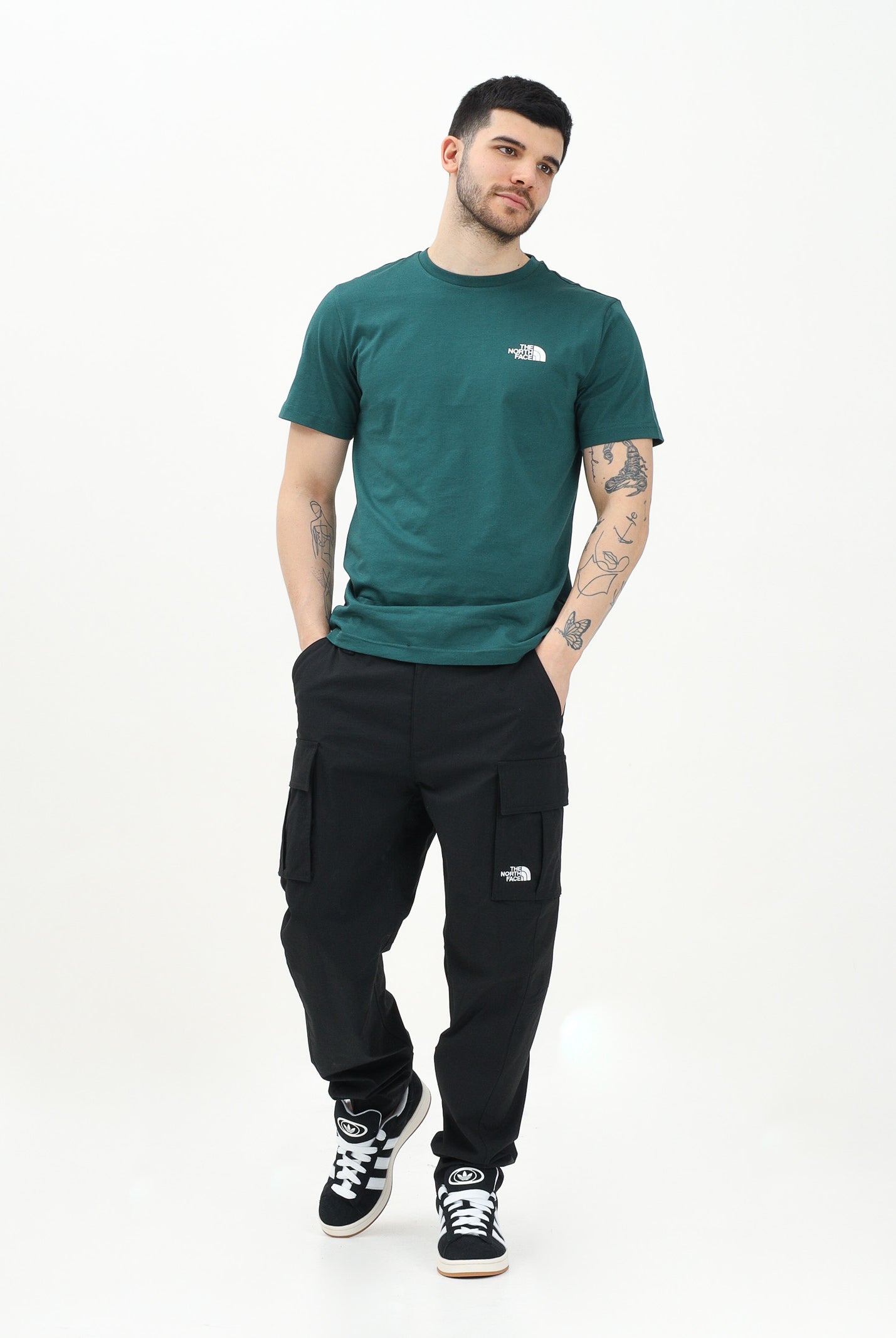 THE NORTH FACE Pantalone cargo Anticline nero da uomo NF0A826J4H01 . THE NORTH FACE
