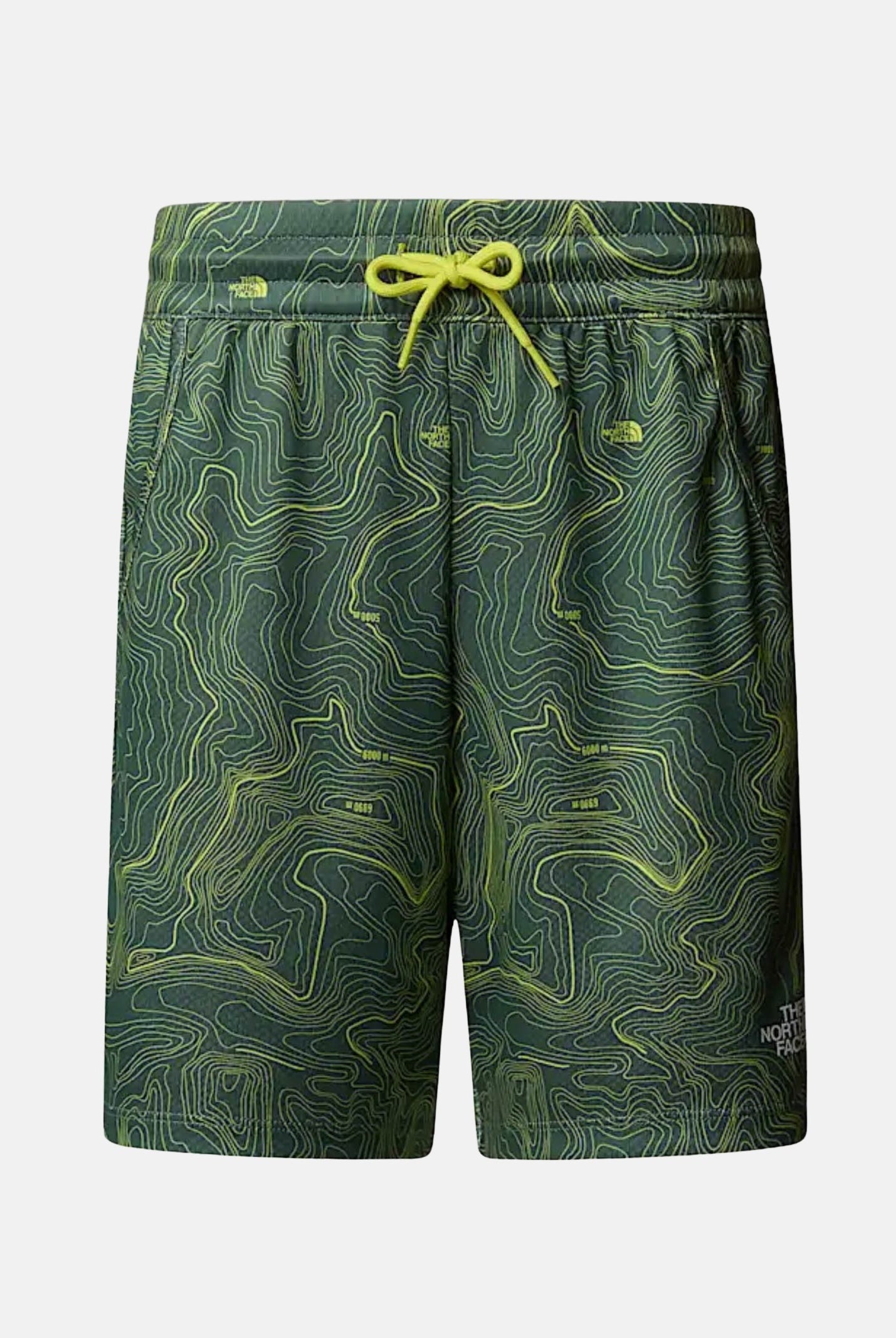 THE NORTH FACE Shorts sportivo Never Stop verde per bambino e bambina NF0A86U464T1 . THE NORTH FACE