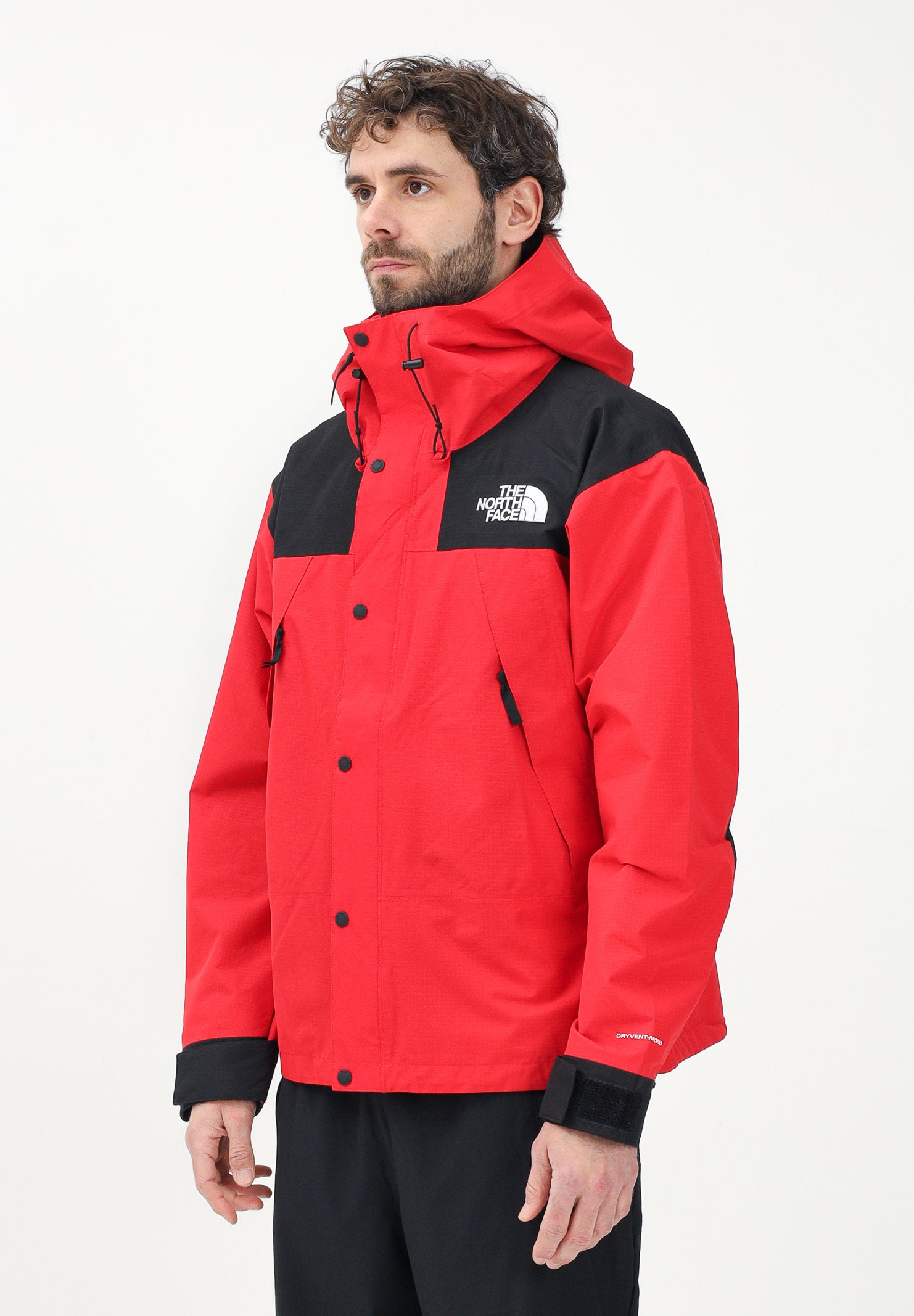 THE NORTH FACE Giacca a vento Mountain Mono rossa da uomo NF0A88XFKZ31 . THE NORTH FACE