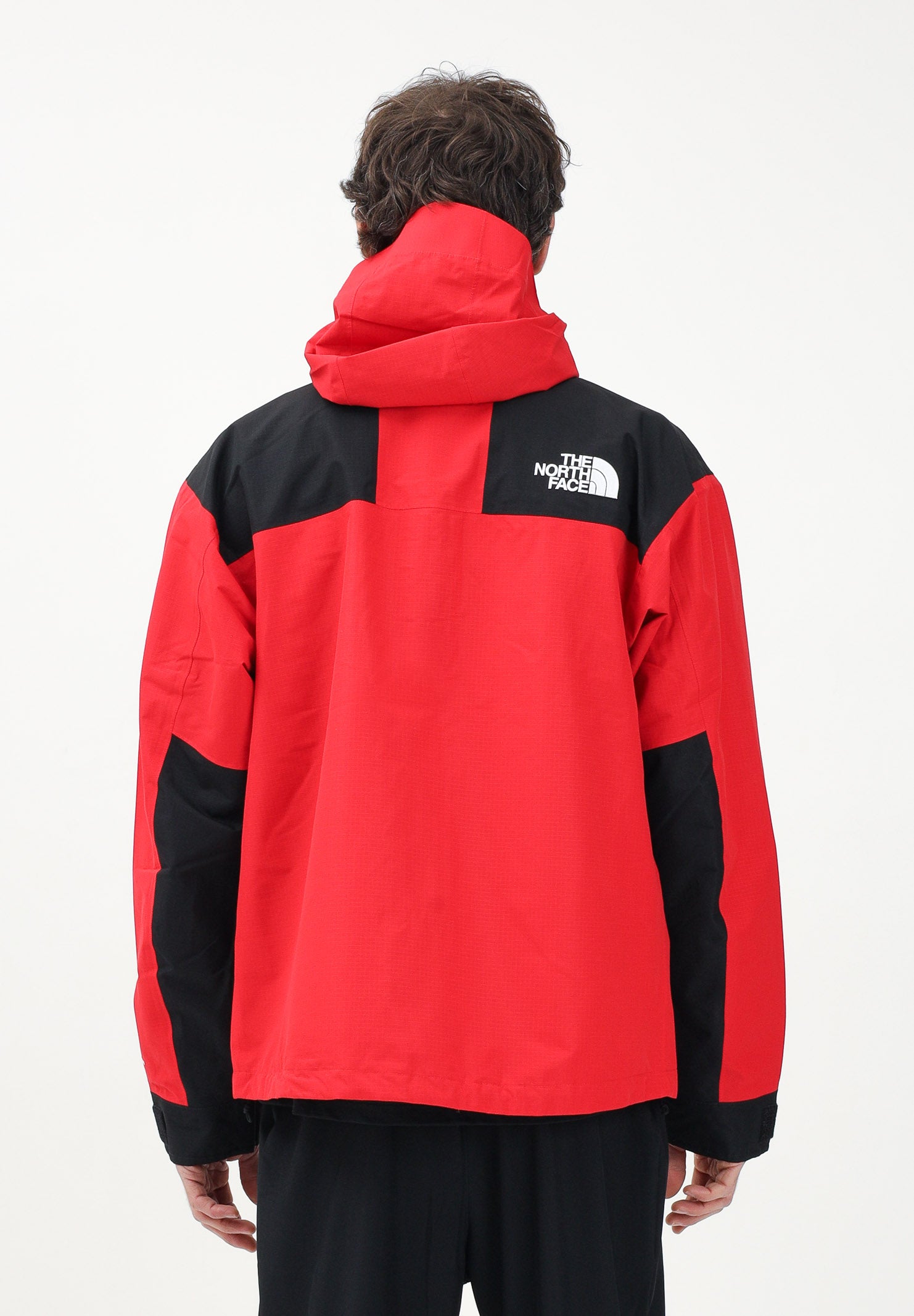 THE NORTH FACE Giacca a vento Mountain Mono rossa da uomo NF0A88XFKZ31 . THE NORTH FACE