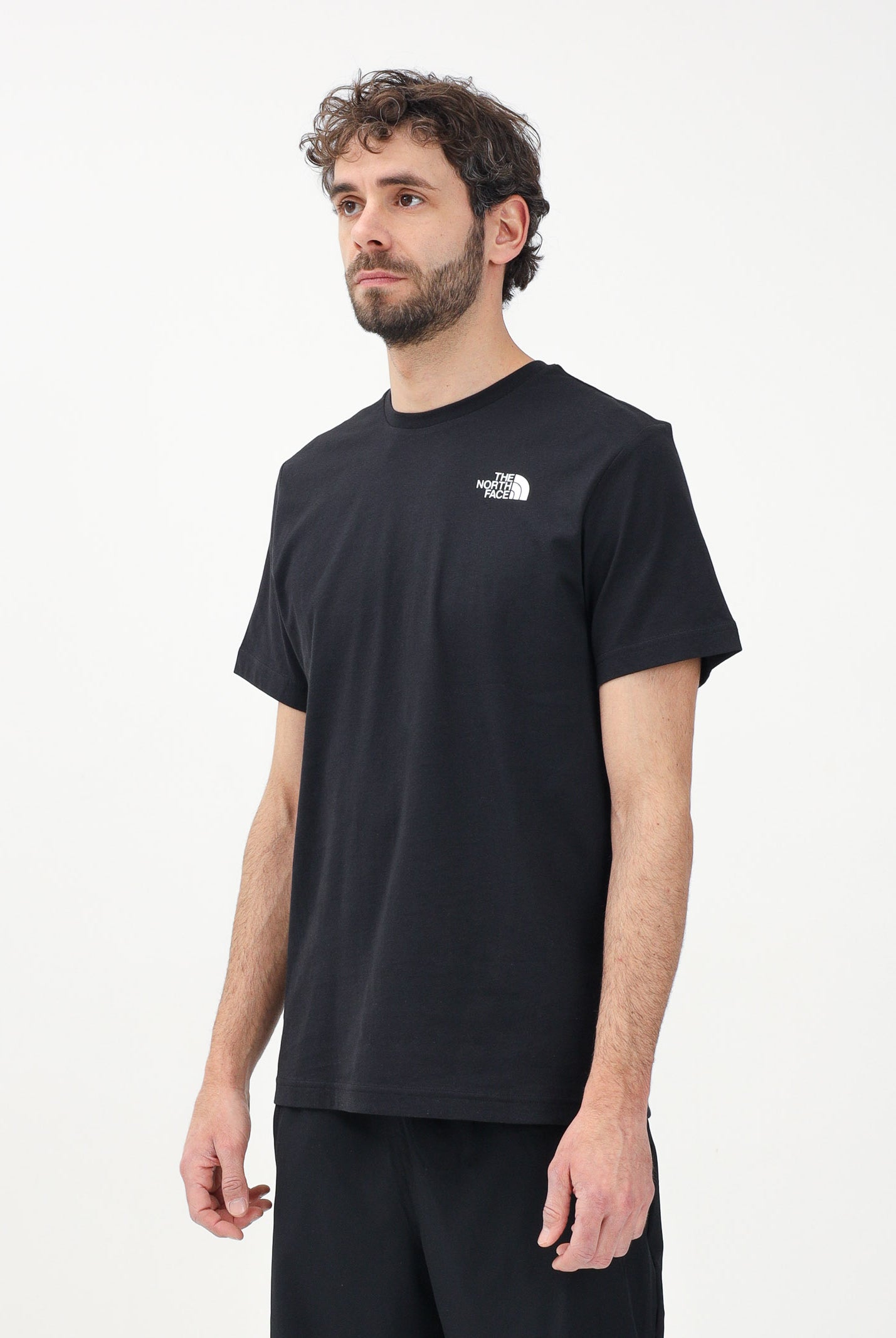 THE NORTH FACE T-shirt a manica corta Vertical nera da uomo NF0A89FPJK31 . THE NORTH FACE
