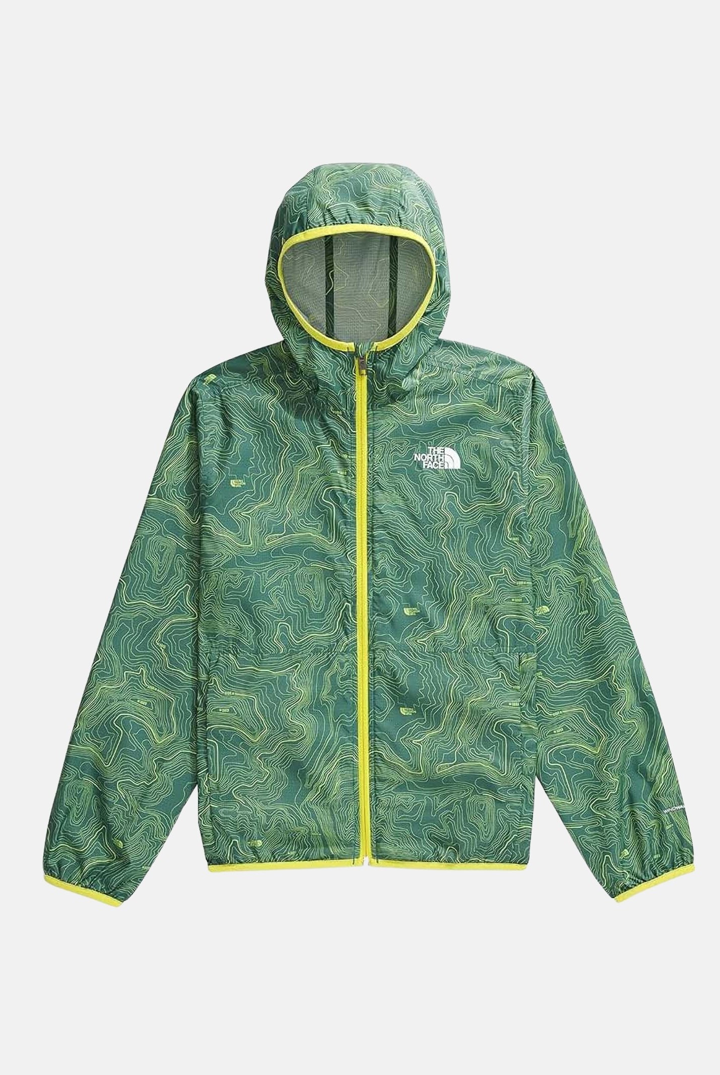 THE NORTH FACE Giacca a vento Cyclone verde per bambino e bambina NF0A8ANM64T1 . THE NORTH FACE