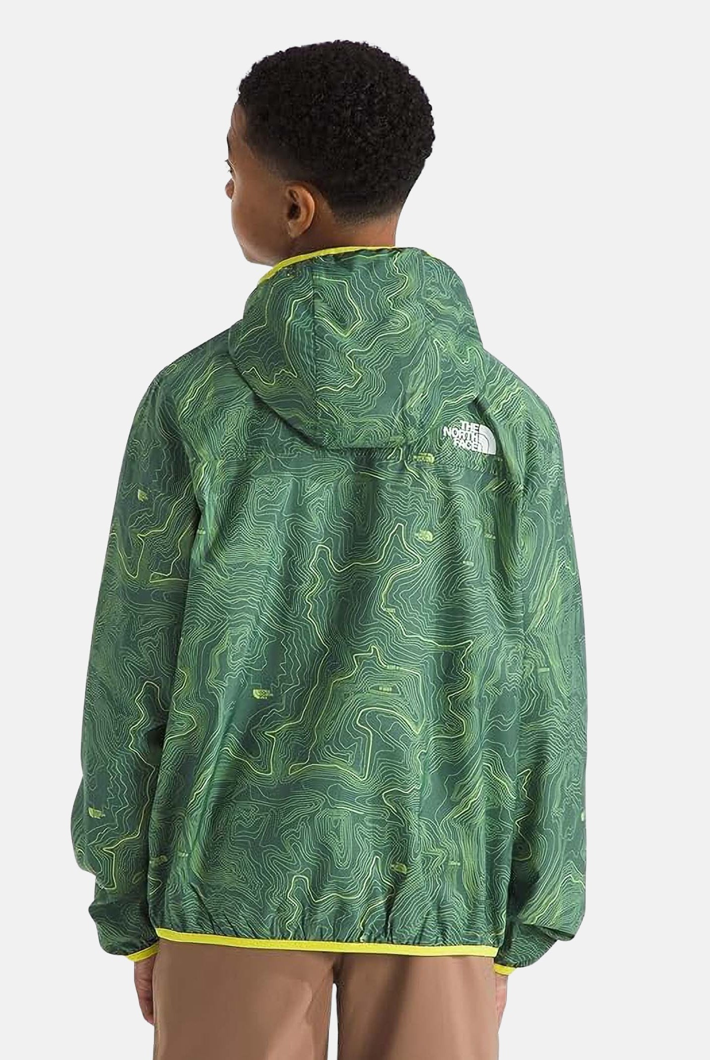THE NORTH FACE Giacca a vento Cyclone verde per bambino e bambina NF0A8ANM64T1 . THE NORTH FACE