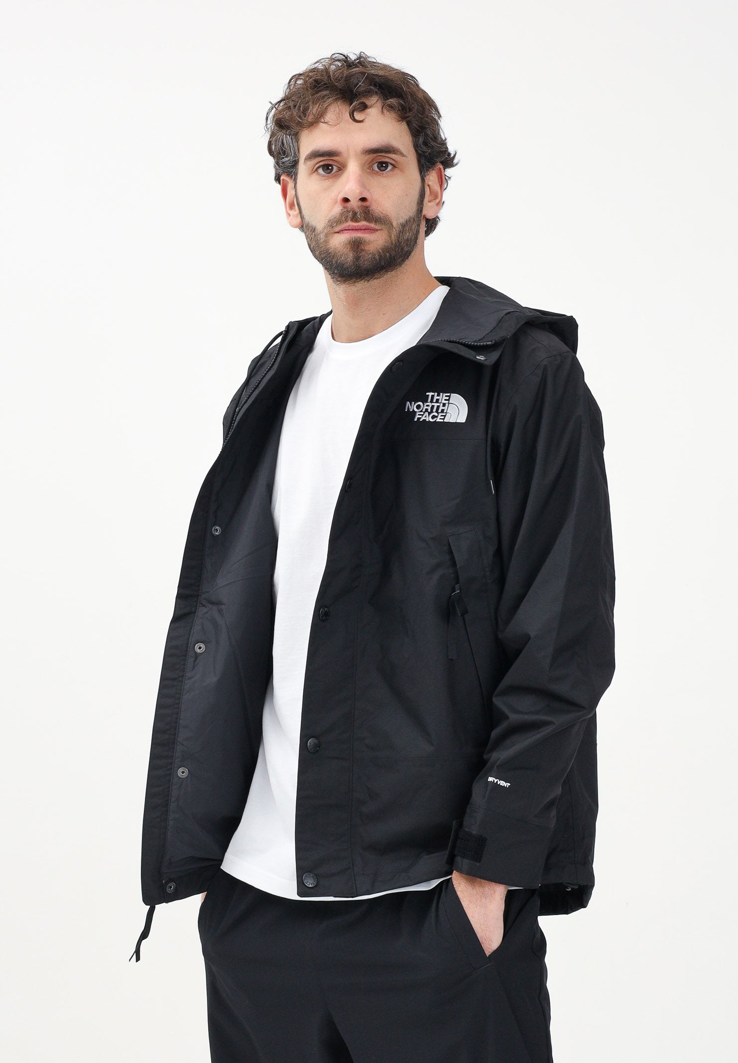 THE NORTH FACE Giacca a vento Reign On nera da uomo NF0A8B5GJK31 . THE NORTH FACE