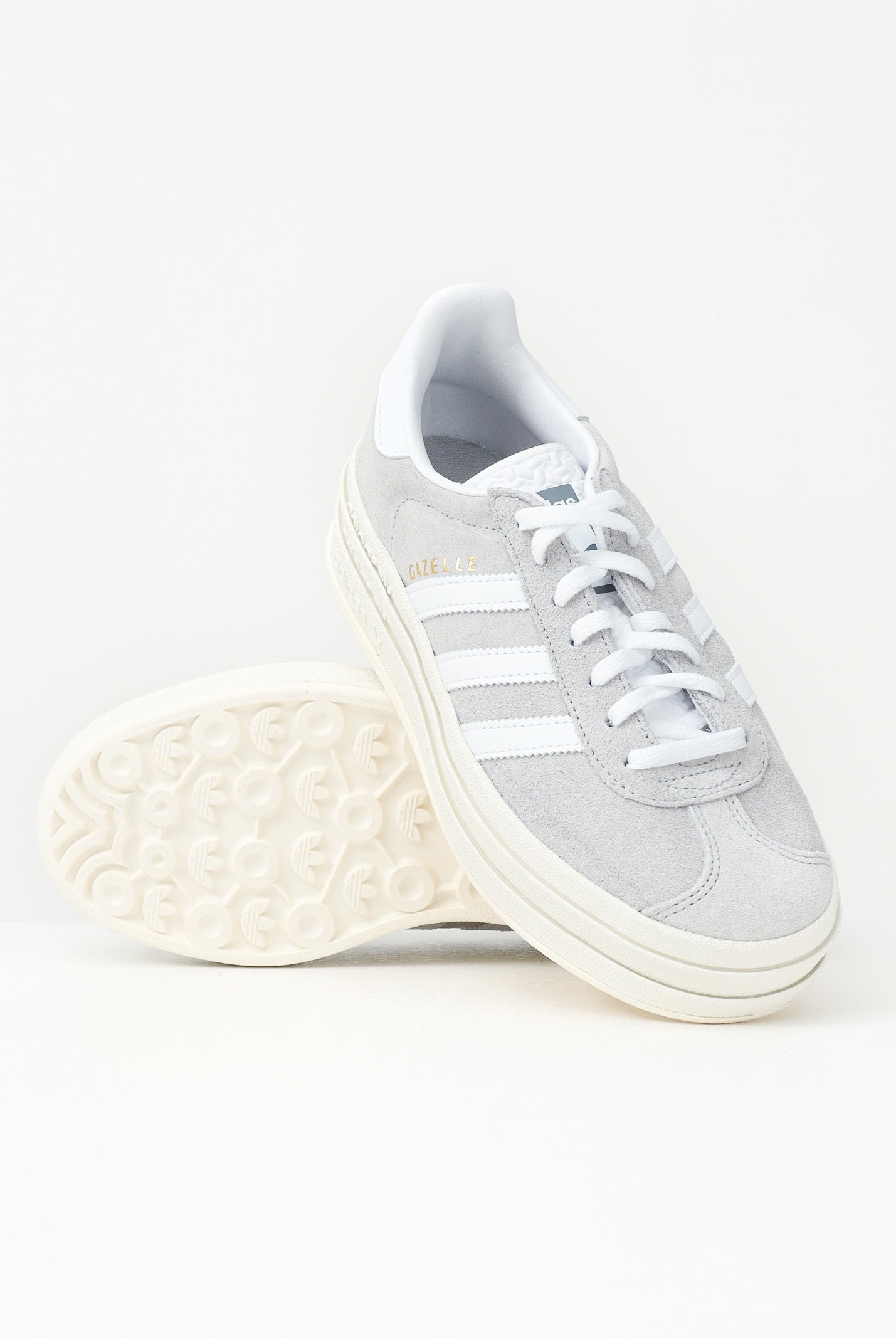 ADIDAS ORIGINALS Sneakers Gazelle Bold grigie da donna HQ6893 . ADIDAS ORIGINALS