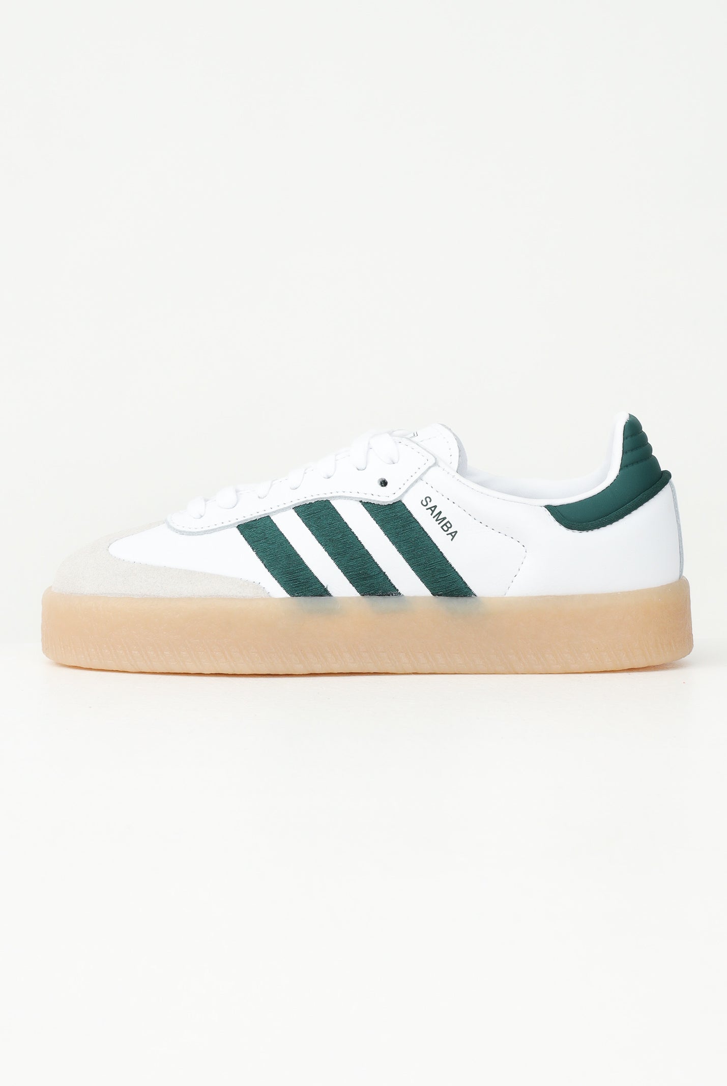 ADIDAS ORIGINALS Sneakers Sambae bianche e verdi da donna ID0440 . ADIDAS ORIGINALS