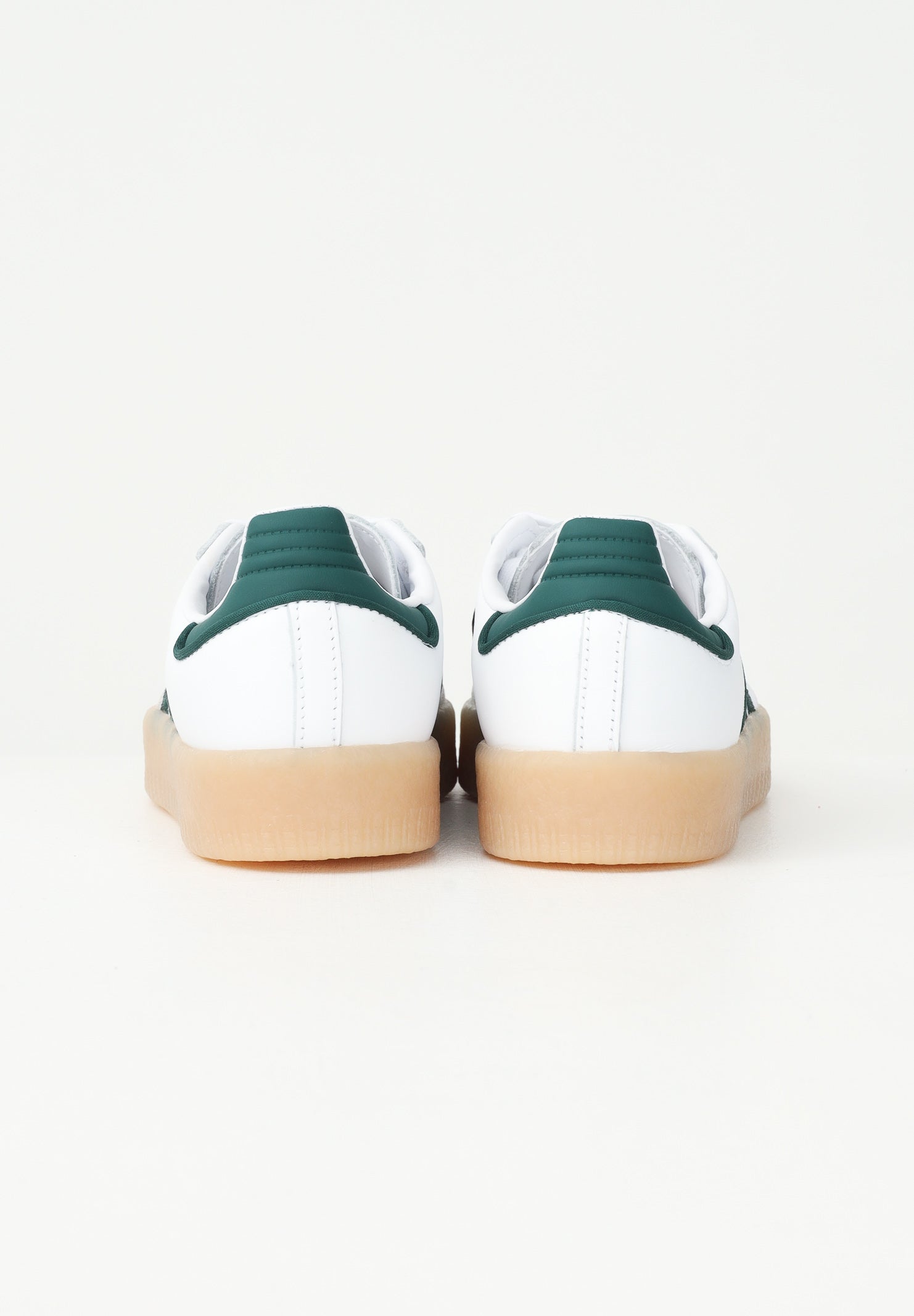 ADIDAS ORIGINALS Sneakers Sambae bianche e verdi da donna ID0440 . ADIDAS ORIGINALS