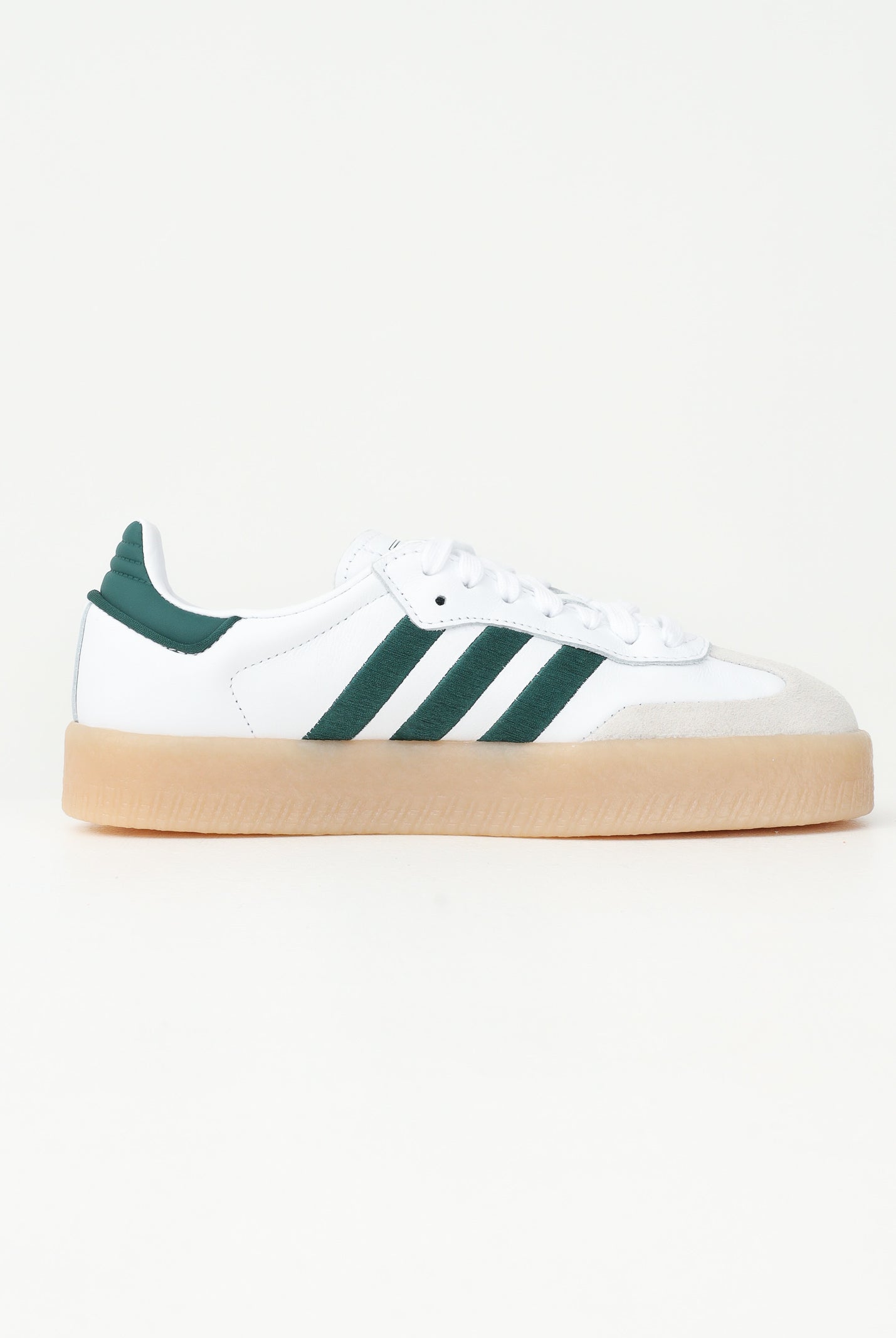 ADIDAS ORIGINALS Sneakers Sambae bianche e verdi da donna ID0440 . ADIDAS ORIGINALS