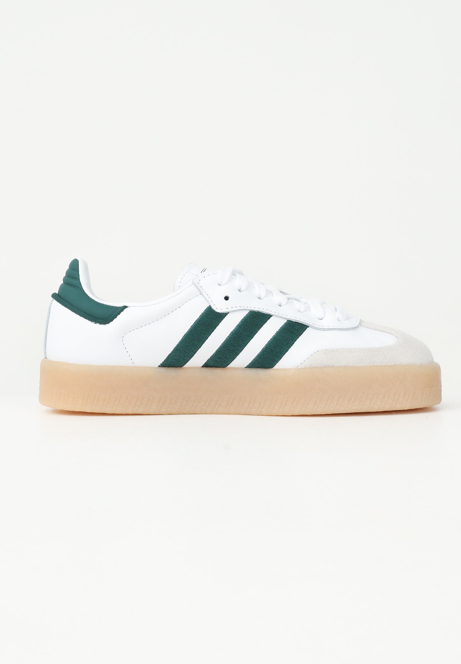 ADIDAS ORIGINALS Sneakers Sambae bianche e verdi da donna ID0440 . ADIDAS ORIGINALS