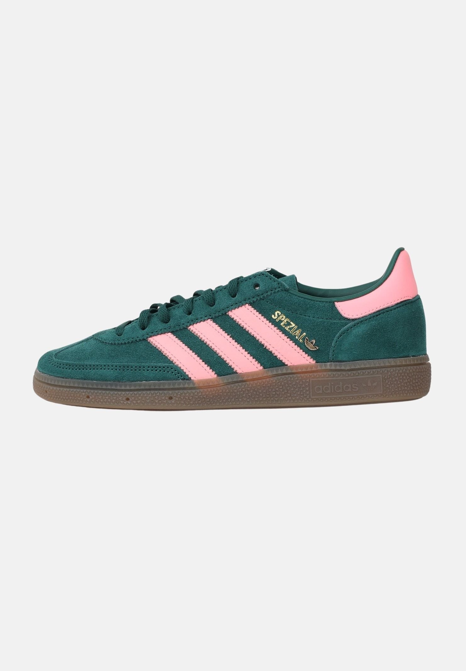 ADIDAS ORIGINALS Sneakers HANDBALL SPEZIAL verde e rosa da donna IH1496 . ADIDAS ORIGINALS