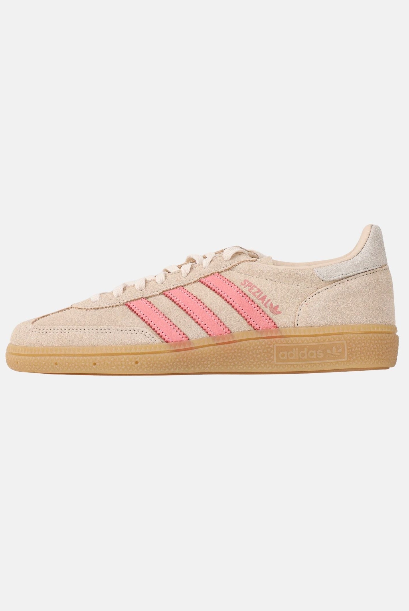ADIDAS ORIGINALS Sneakers HANDBALL SPEZIAL beige e rosa da donna IH1501 . ADIDAS ORIGINALS