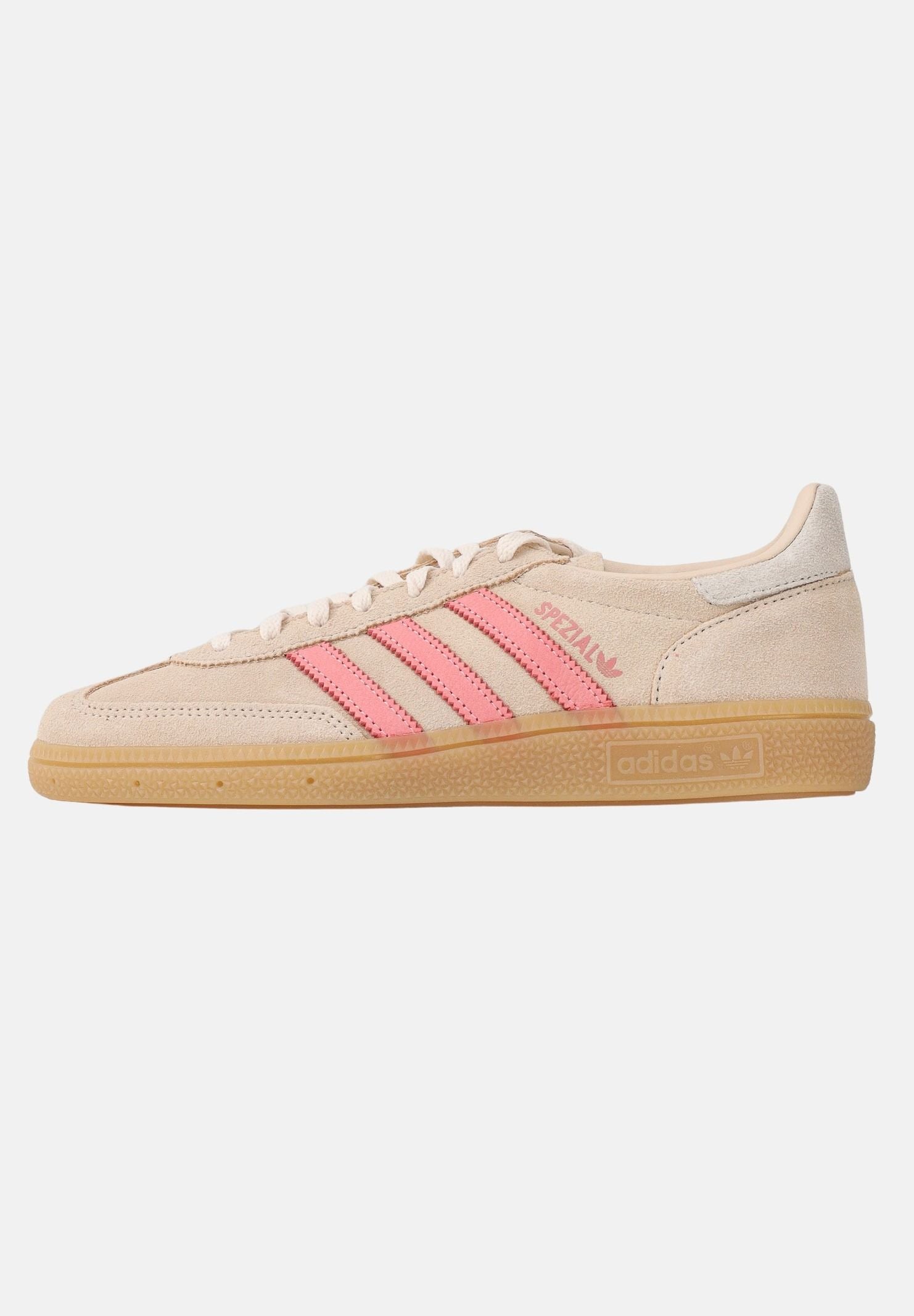 ADIDAS ORIGINALS Sneakers HANDBALL SPEZIAL beige e rosa da donna IH1501 . ADIDAS ORIGINALS