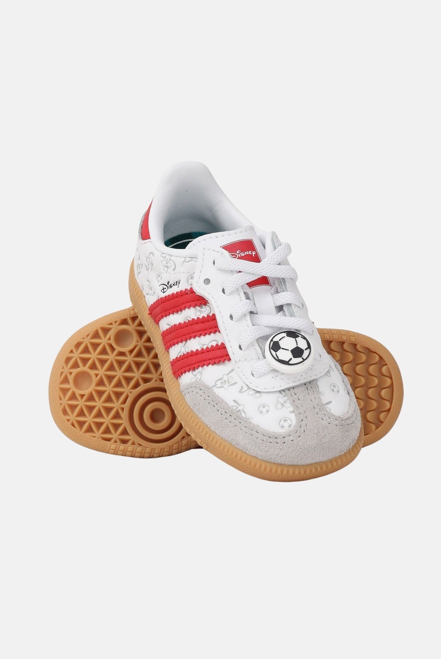 ADIDAS ORIGINALS Sneakers Disney Samba OG bianche e rosse da neonato IH1754 . ADIDAS ORIGINALS