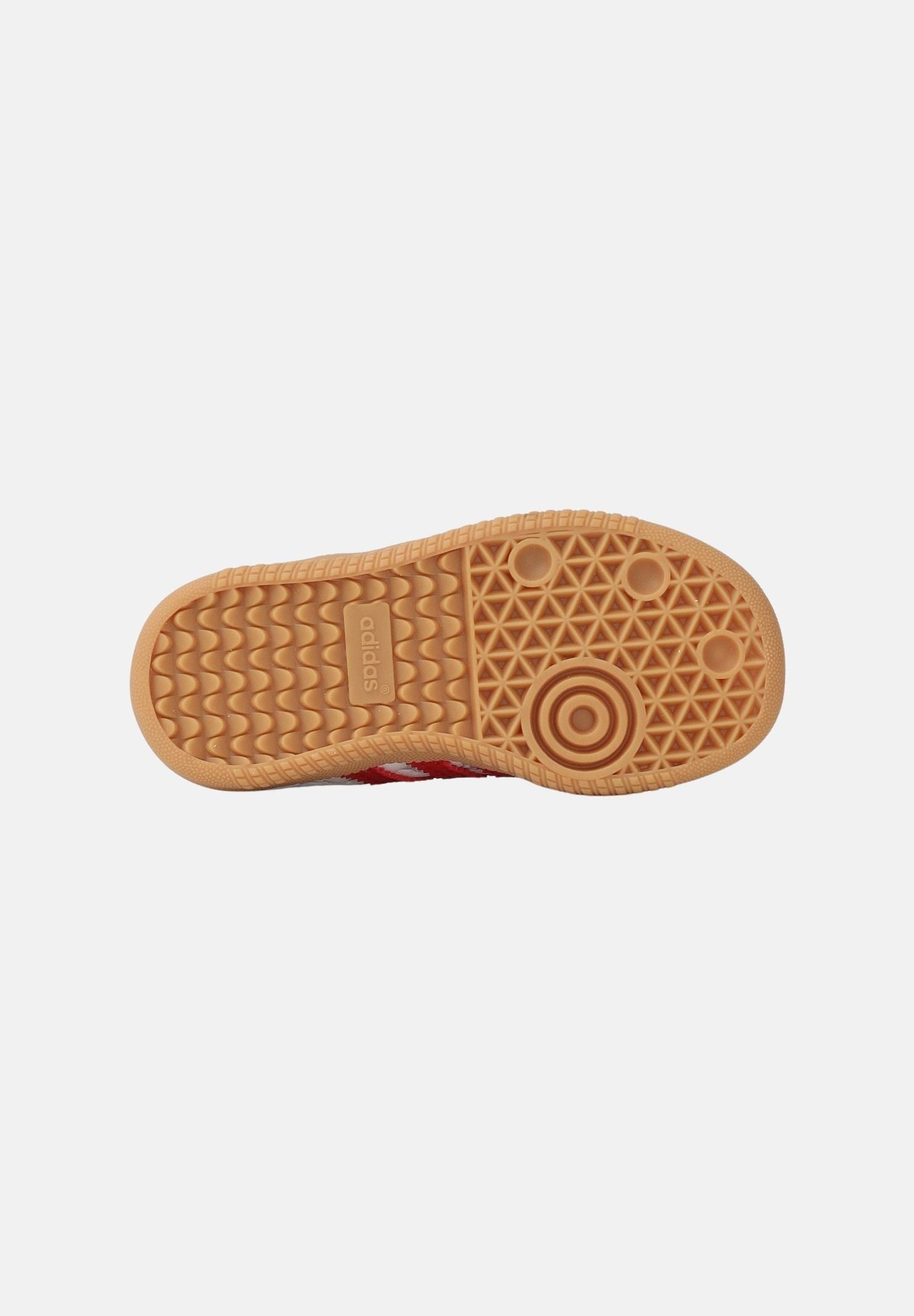 ADIDAS ORIGINALS Sneakers Disney Samba OG bianche e rosse da neonato IH1754 . ADIDAS ORIGINALS