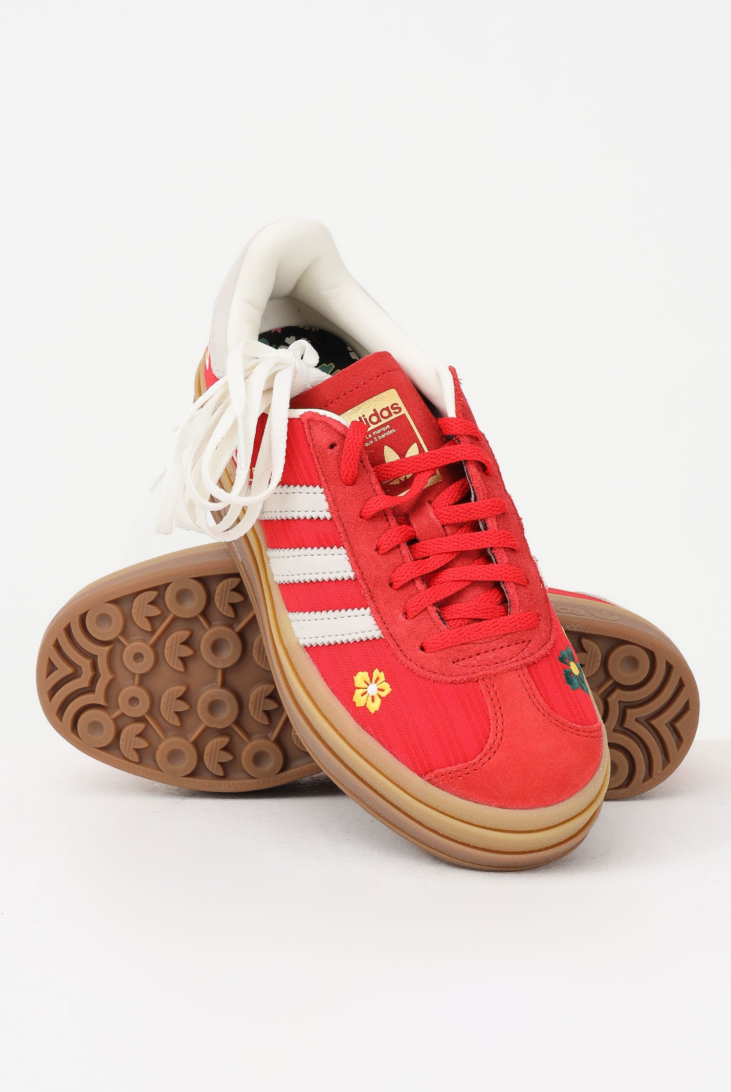 ADIDAS ORIGINALS Sneakers Gazelle Bold x Liberty London rosse da donna IH1921 . ADIDAS ORIGINALS