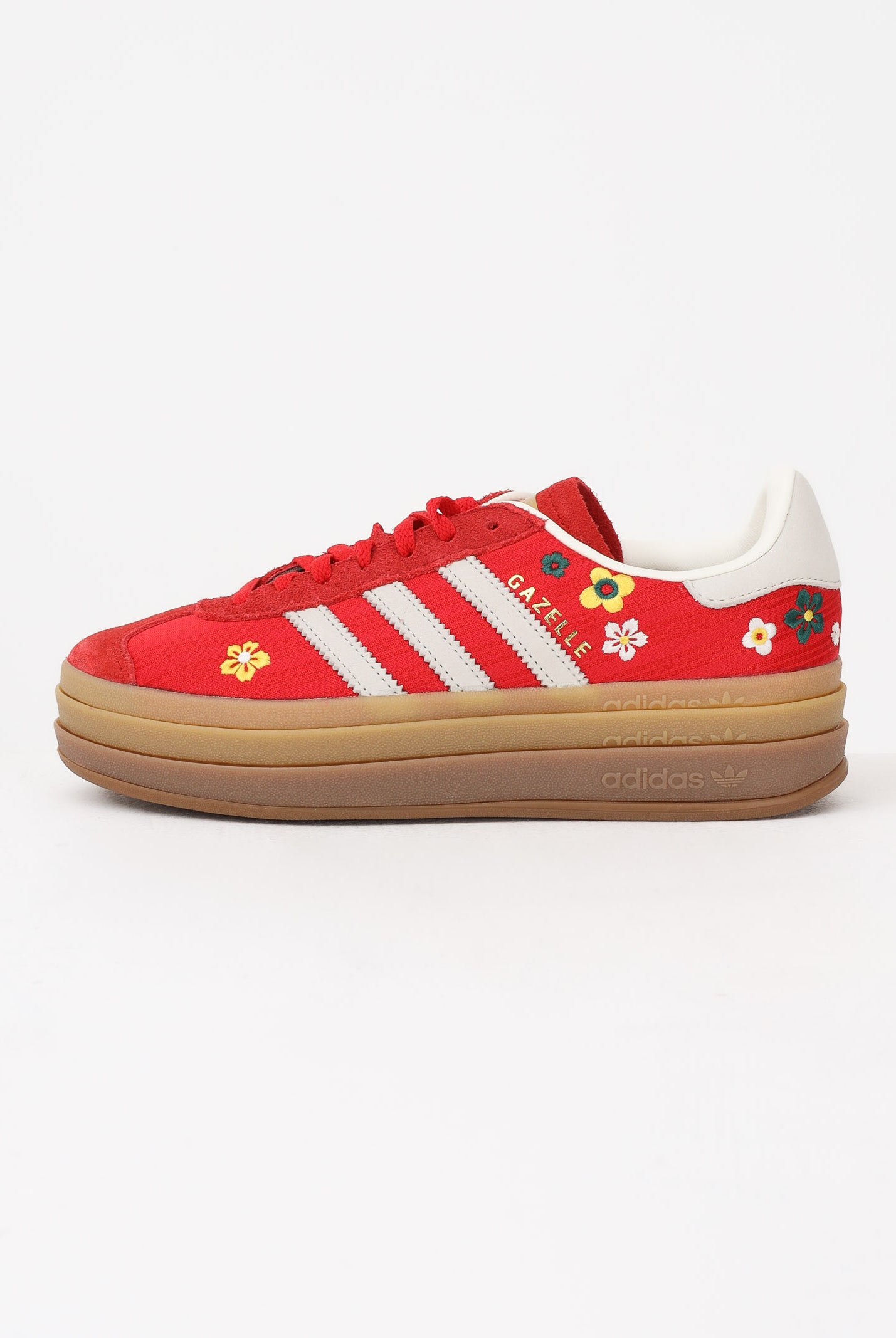ADIDAS ORIGINALS Sneakers Gazelle Bold x Liberty London rosse da donna IH1921 . ADIDAS ORIGINALS