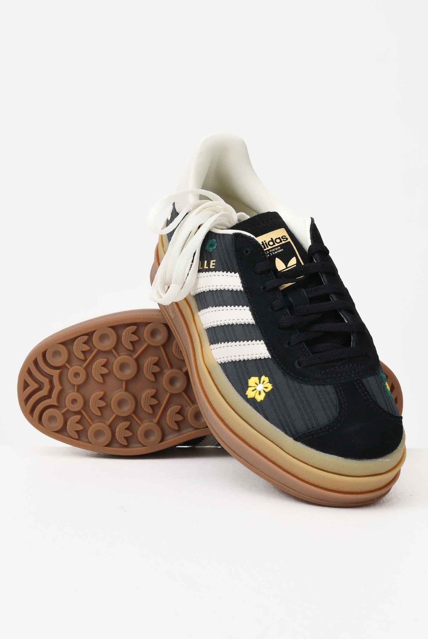 ADIDAS ORIGINALS Sneakers GAZELLE BOLD nere da donna IH1922 . ADIDAS ORIGINALS