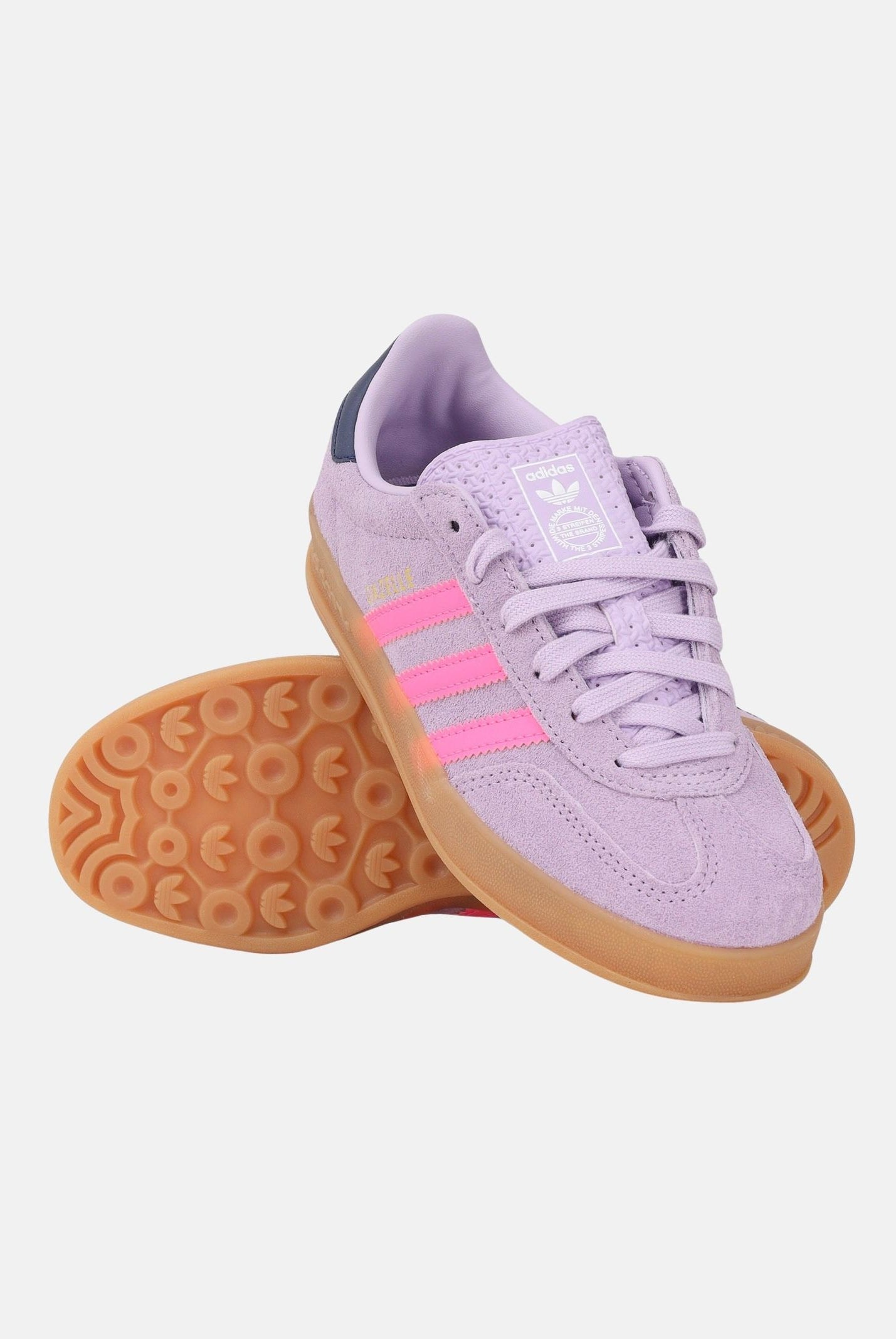 ADIDAS ORIGINALS Sneakers GAZELLE INDOOR lilla da bambina IH4009 . ADIDAS ORIGINALS