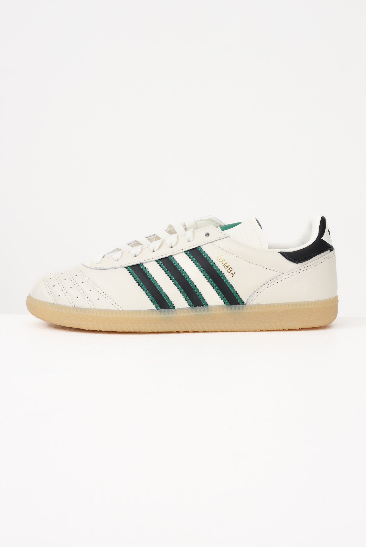 ADIDAS ORIGINALS Sneakers SAMBA JP panna e verde da uomo IH4354 . ADIDAS ORIGINALS