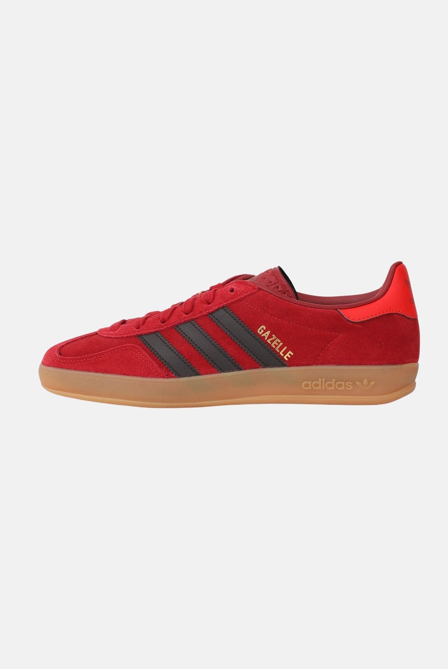 ADIDAS ORIGINALS Sneakers GAZELLE INDOOR rosse per uomo e donna IH6448 . ADIDAS ORIGINALS