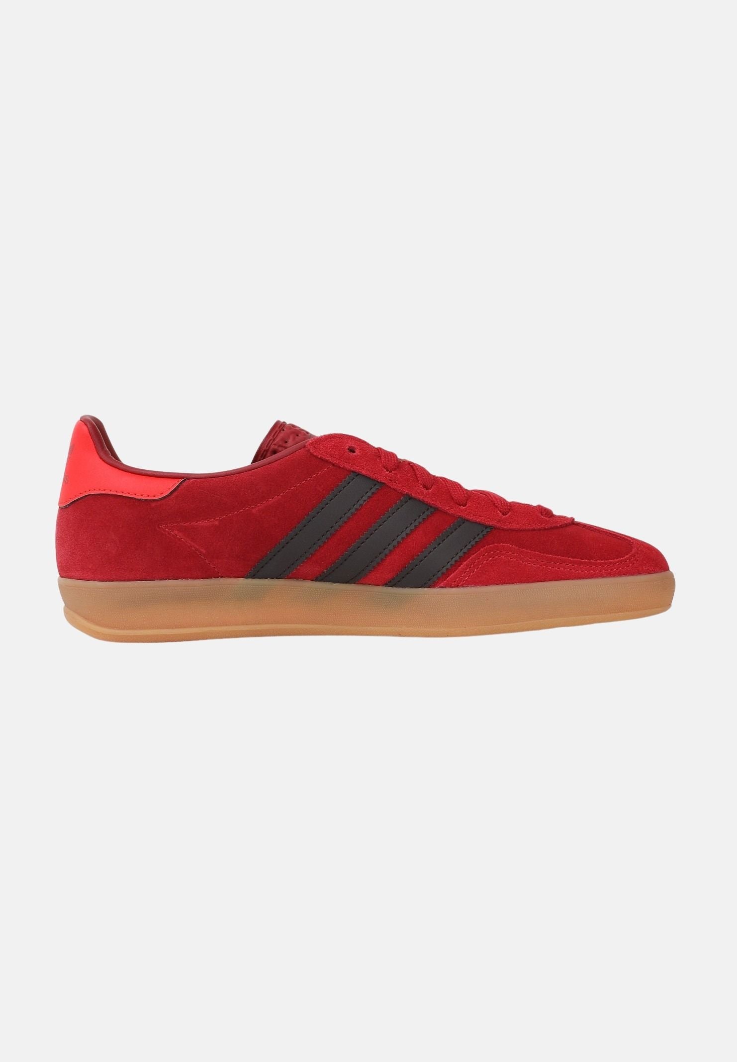 ADIDAS ORIGINALS Sneakers GAZELLE INDOOR rosse per uomo e donna IH6448 . ADIDAS ORIGINALS