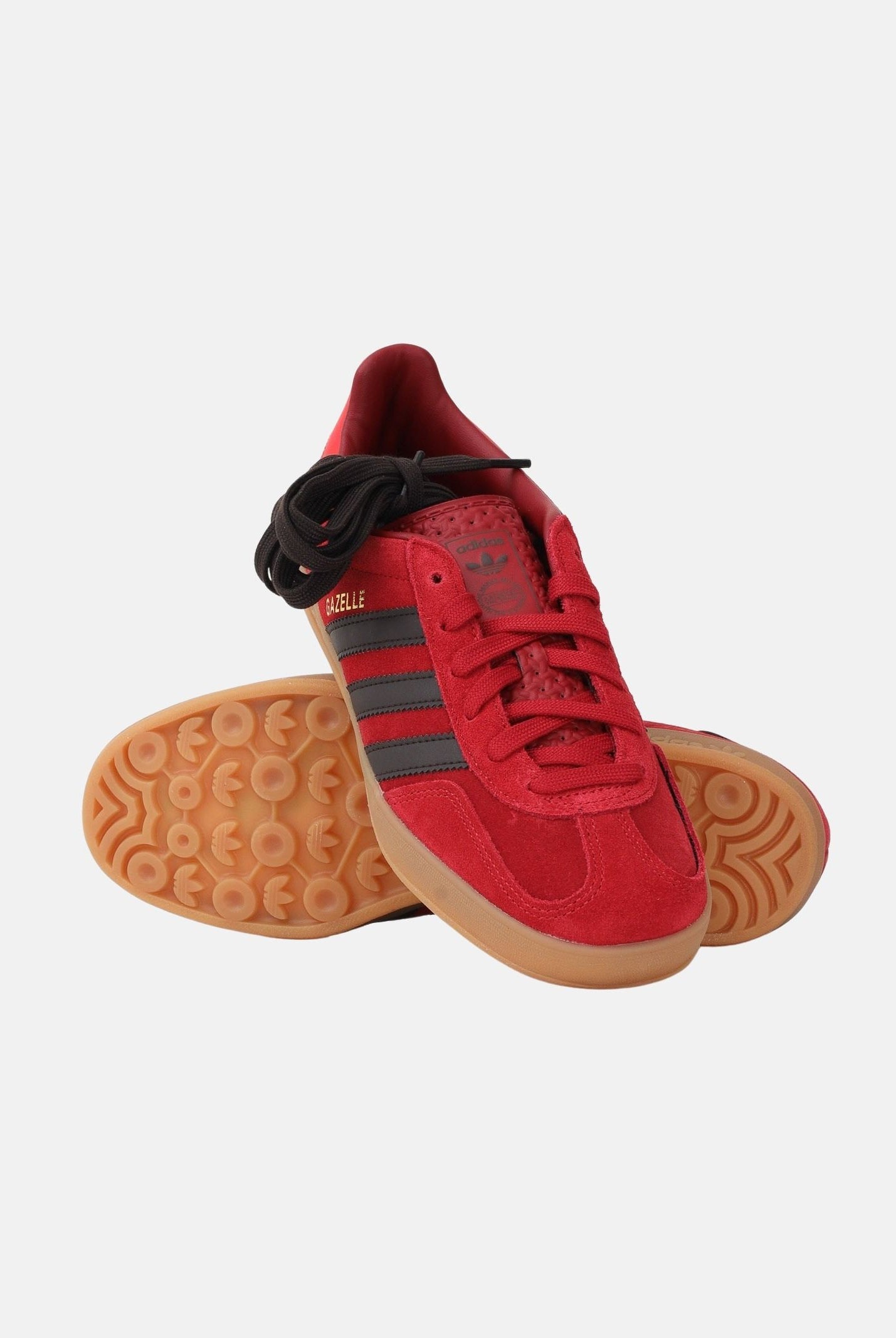 ADIDAS ORIGINALS Sneakers GAZELLE INDOOR rosse per uomo e donna IH6448 . ADIDAS ORIGINALS