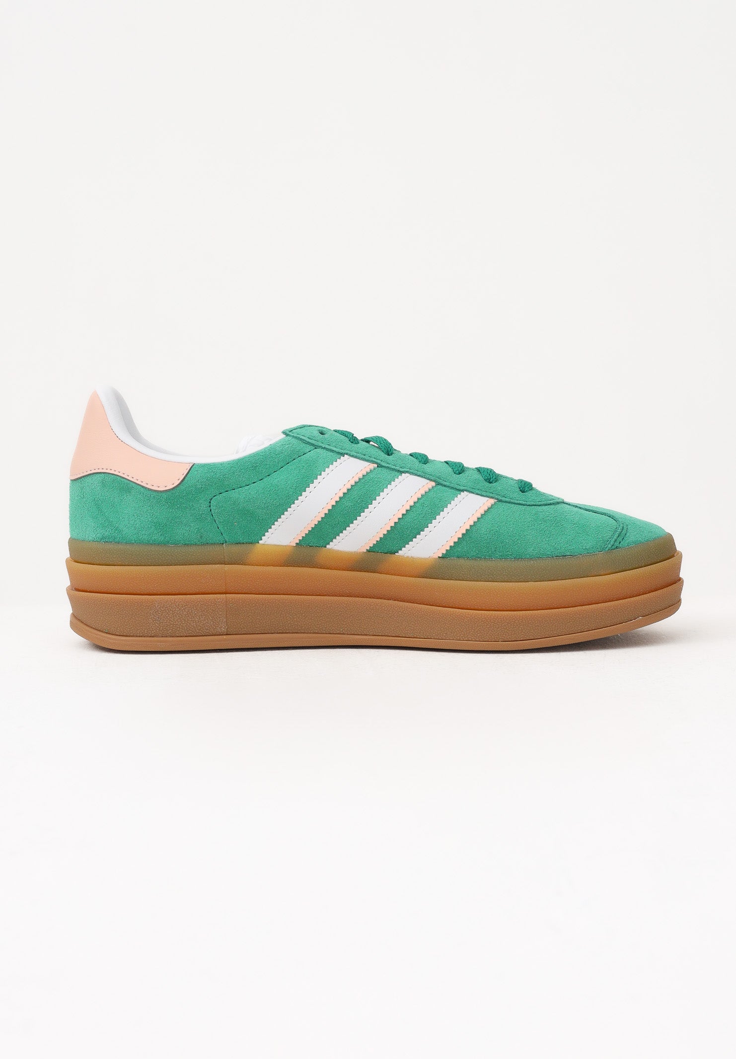 ADIDAS ORIGINALS Sneakers Gazelle Bold verdi da donna IH6455 . ADIDAS ORIGINALS