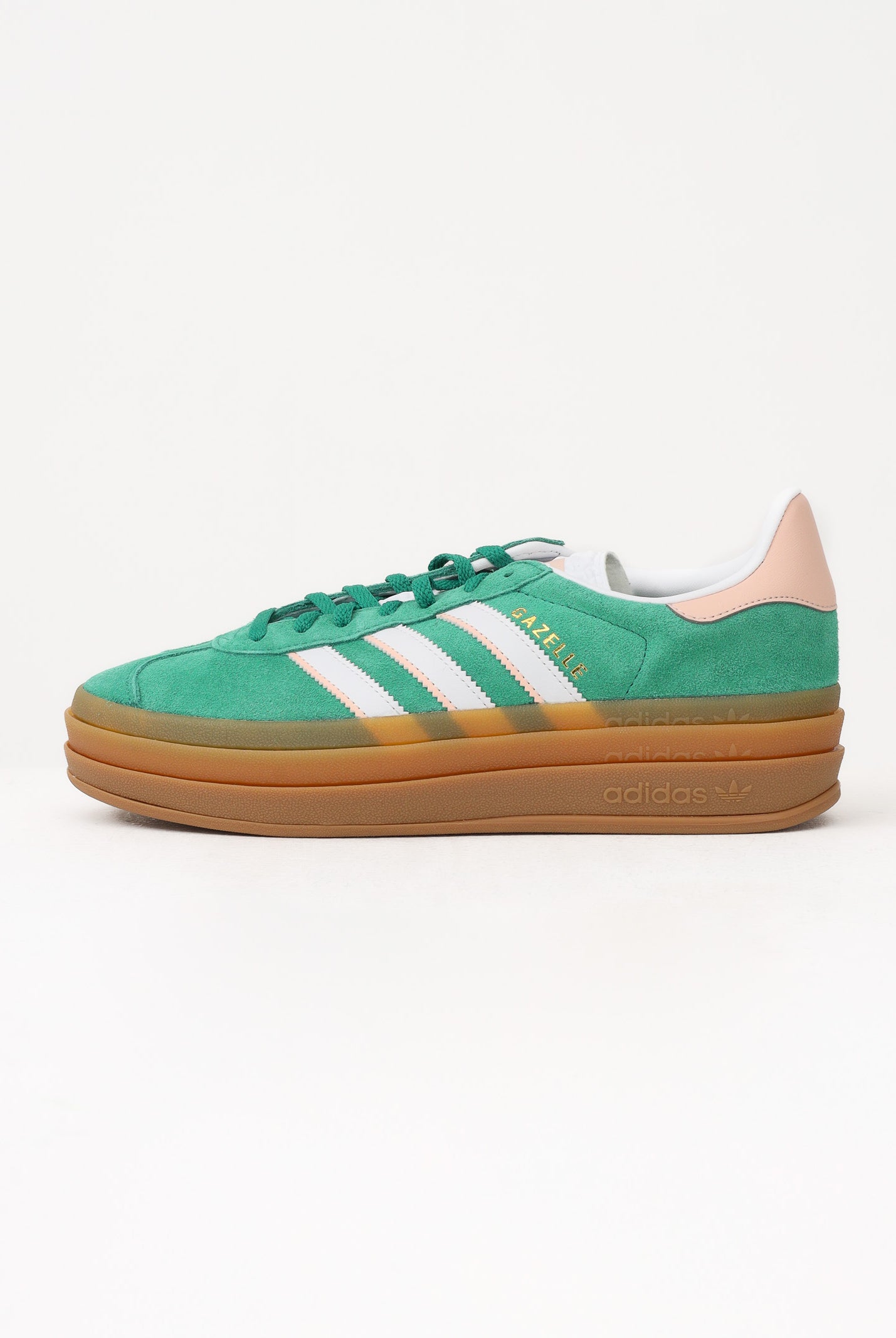 ADIDAS ORIGINALS Sneakers Gazelle Bold verdi da donna IH6455 . ADIDAS ORIGINALS