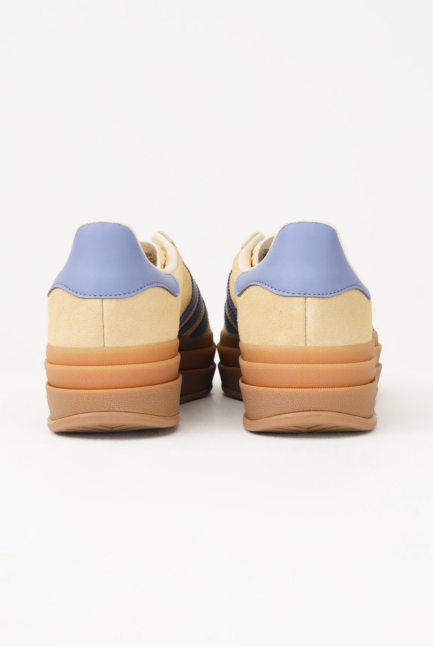 ADIDAS ORIGINALS Sneakers Gazelle Bold gialle e lilla da donna IH6457 . ADIDAS ORIGINALS