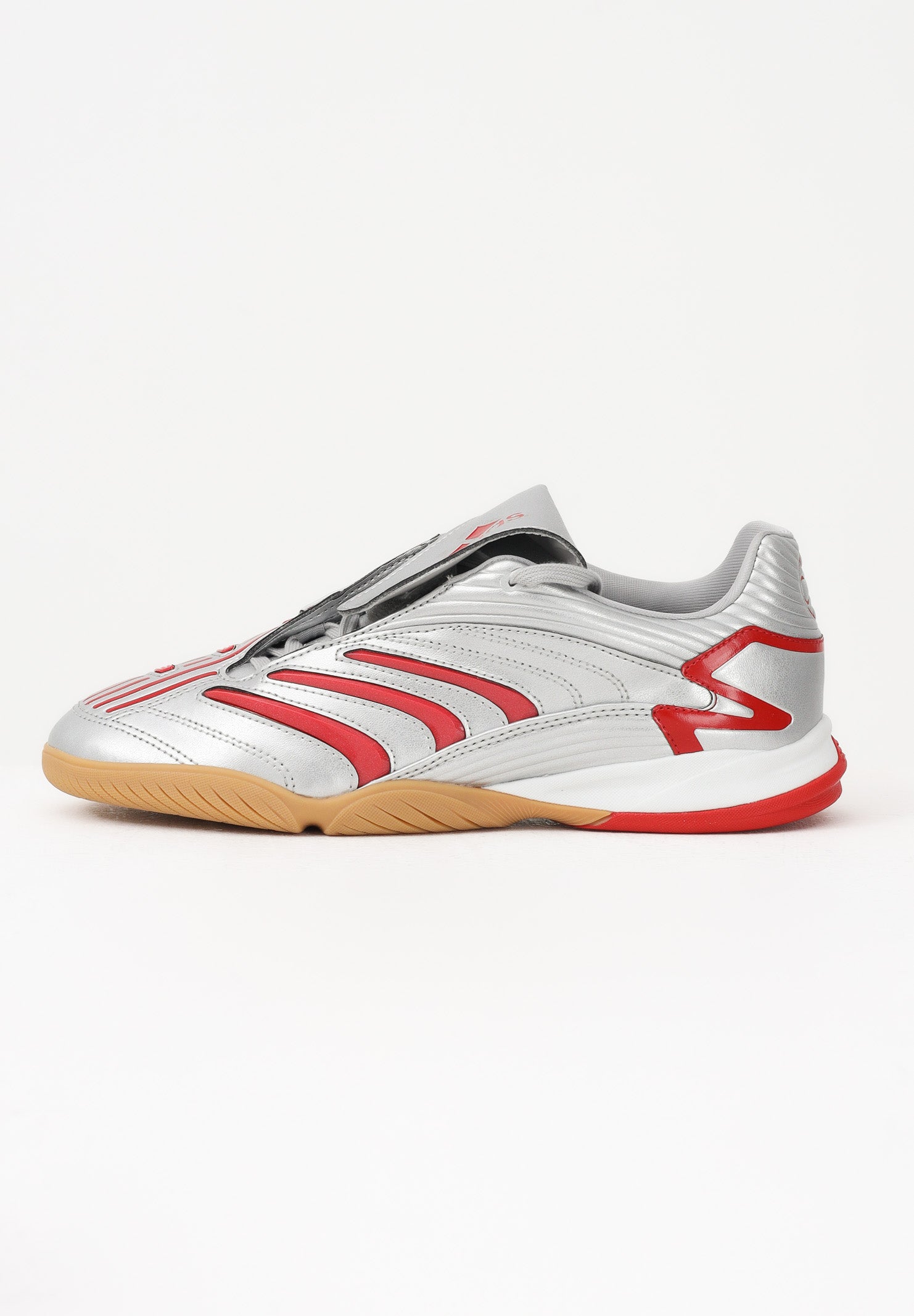 ADIDAS ORIGINALS Sneakers Predator Sala argento e rosse per uomo e donna IH6780 . ADIDAS ORIGINALS