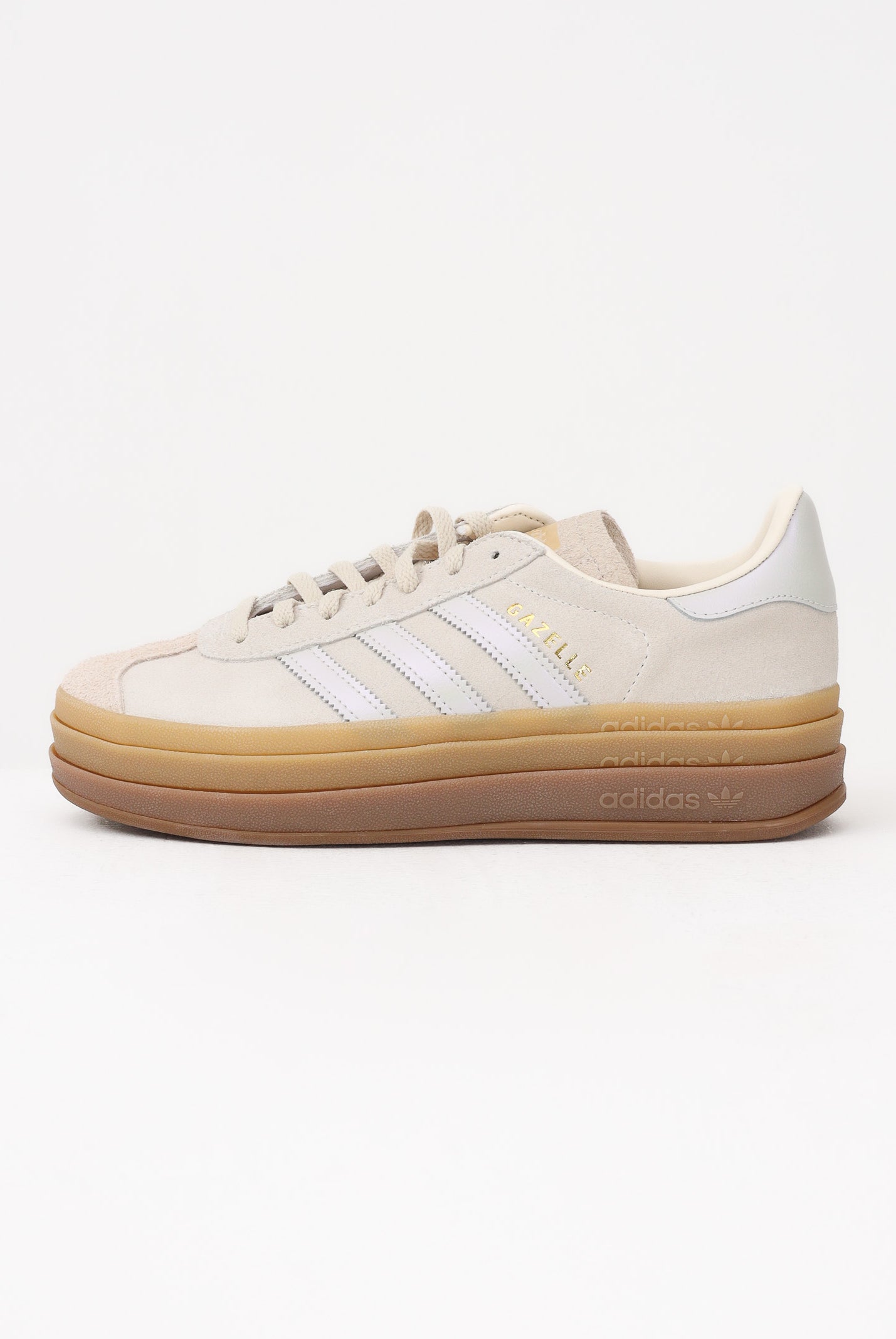 ADIDAS ORIGINALS Sneakers Gazelle Bold beige da donna IH6782 . ADIDAS ORIGINALS