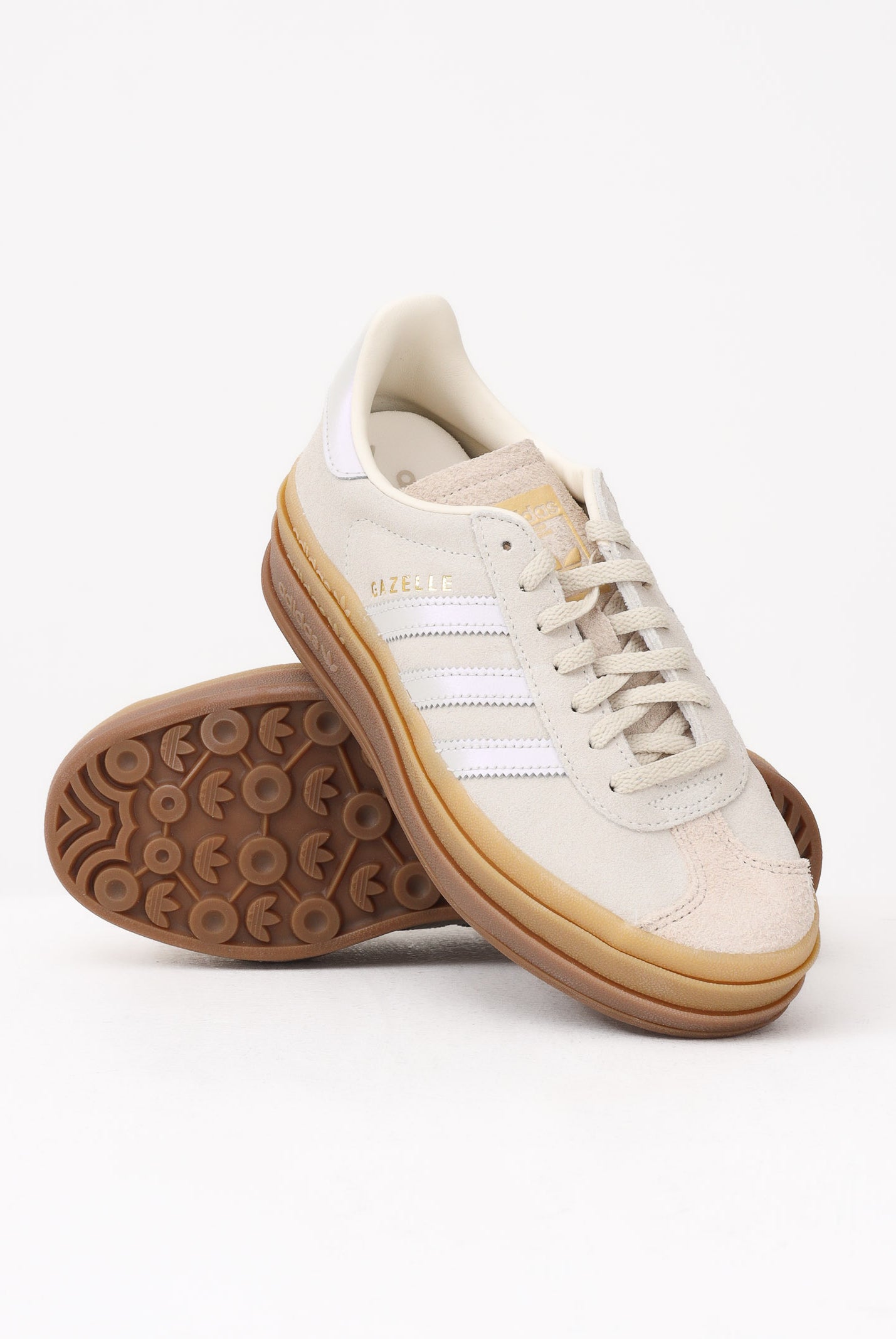 ADIDAS ORIGINALS Sneakers Gazelle Bold beige da donna IH6782 . ADIDAS ORIGINALS