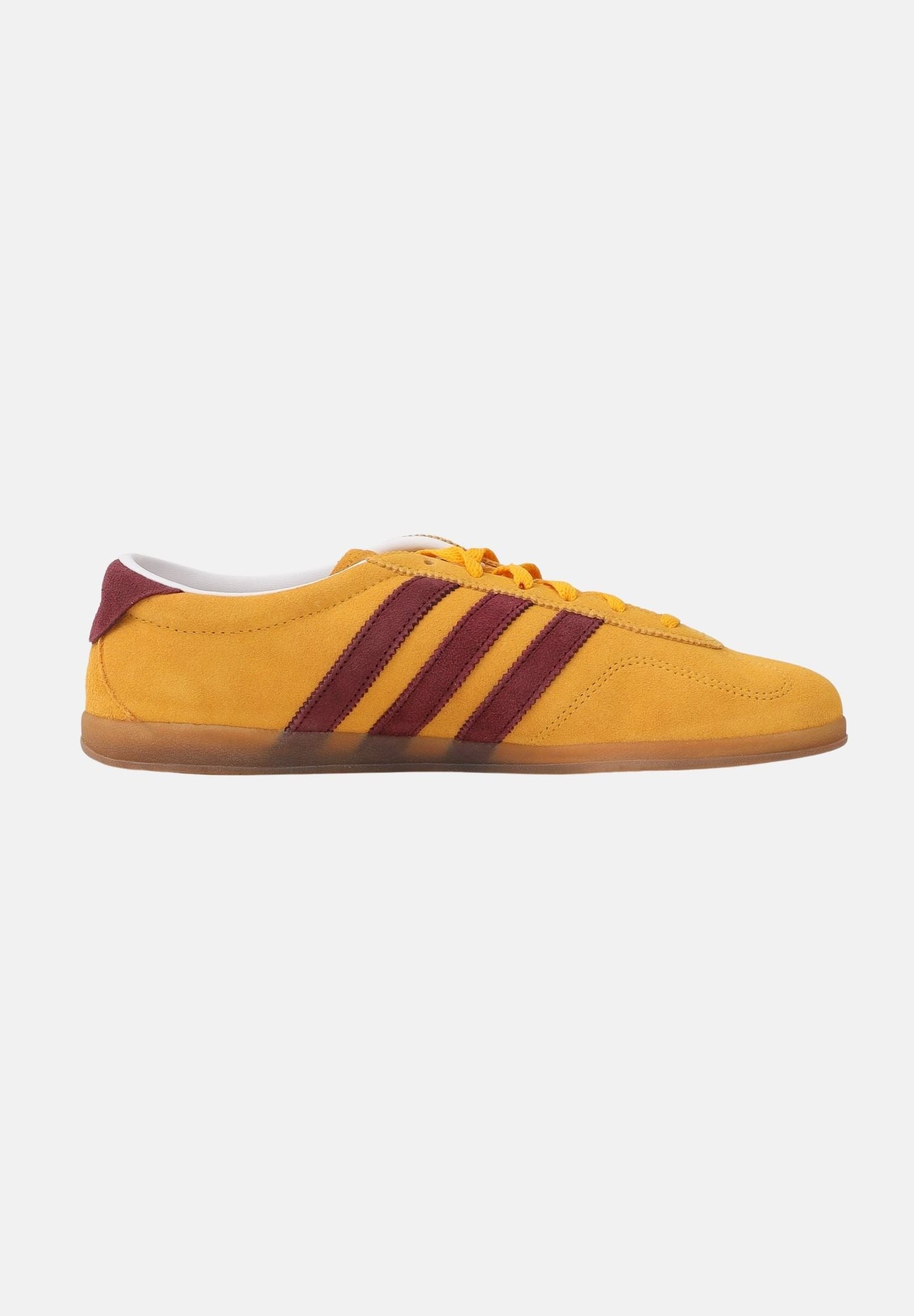 ADIDAS ORIGINALS Sneakers GAZELLE LO PRO gialla e bordeaux per uomo e donna IH6946 . ADIDAS ORIGINALS