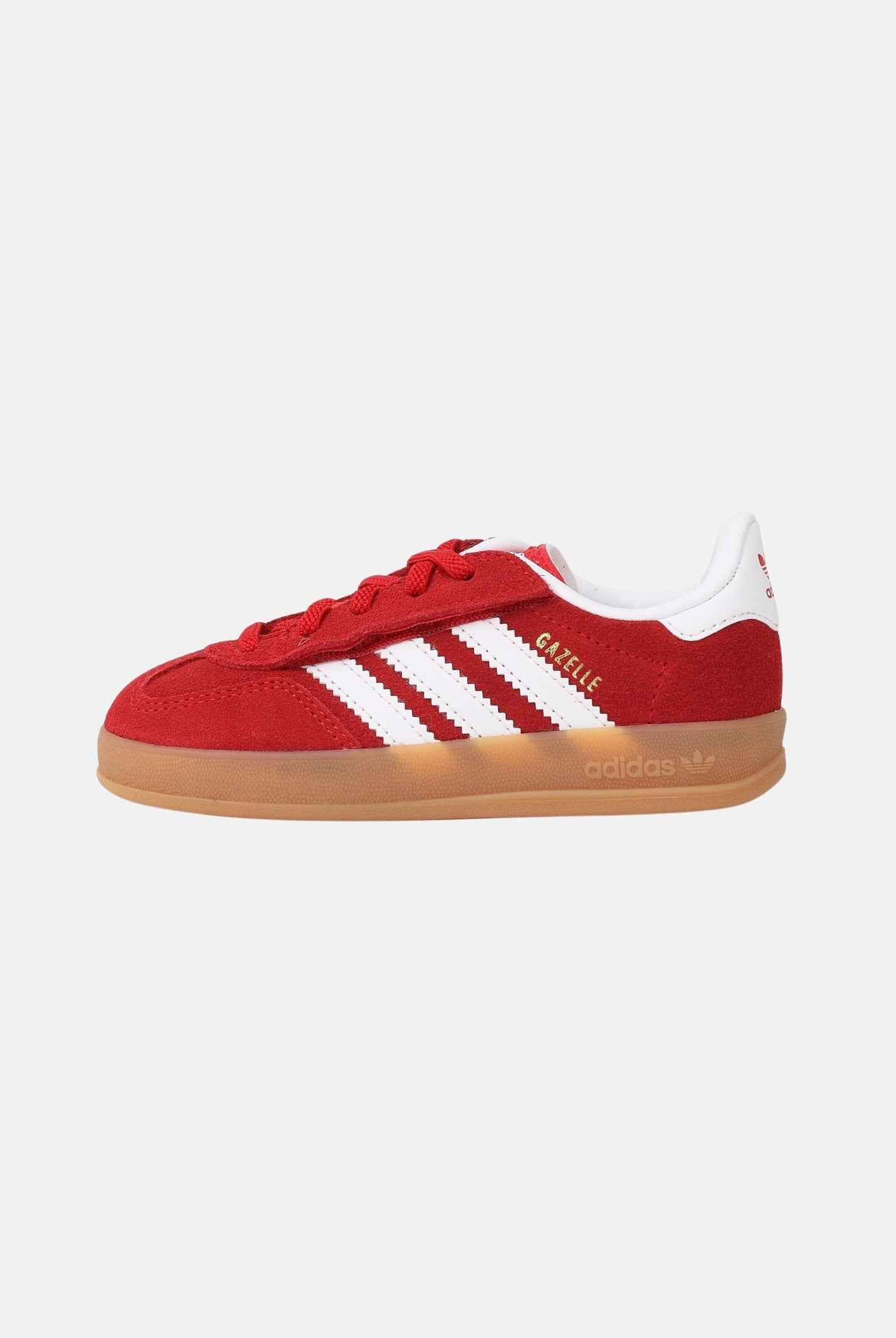 ADIDAS ORIGINALS Sneakers GAZELLE INDOOR rosse da neonato IH9132 . ADIDAS ORIGINALS