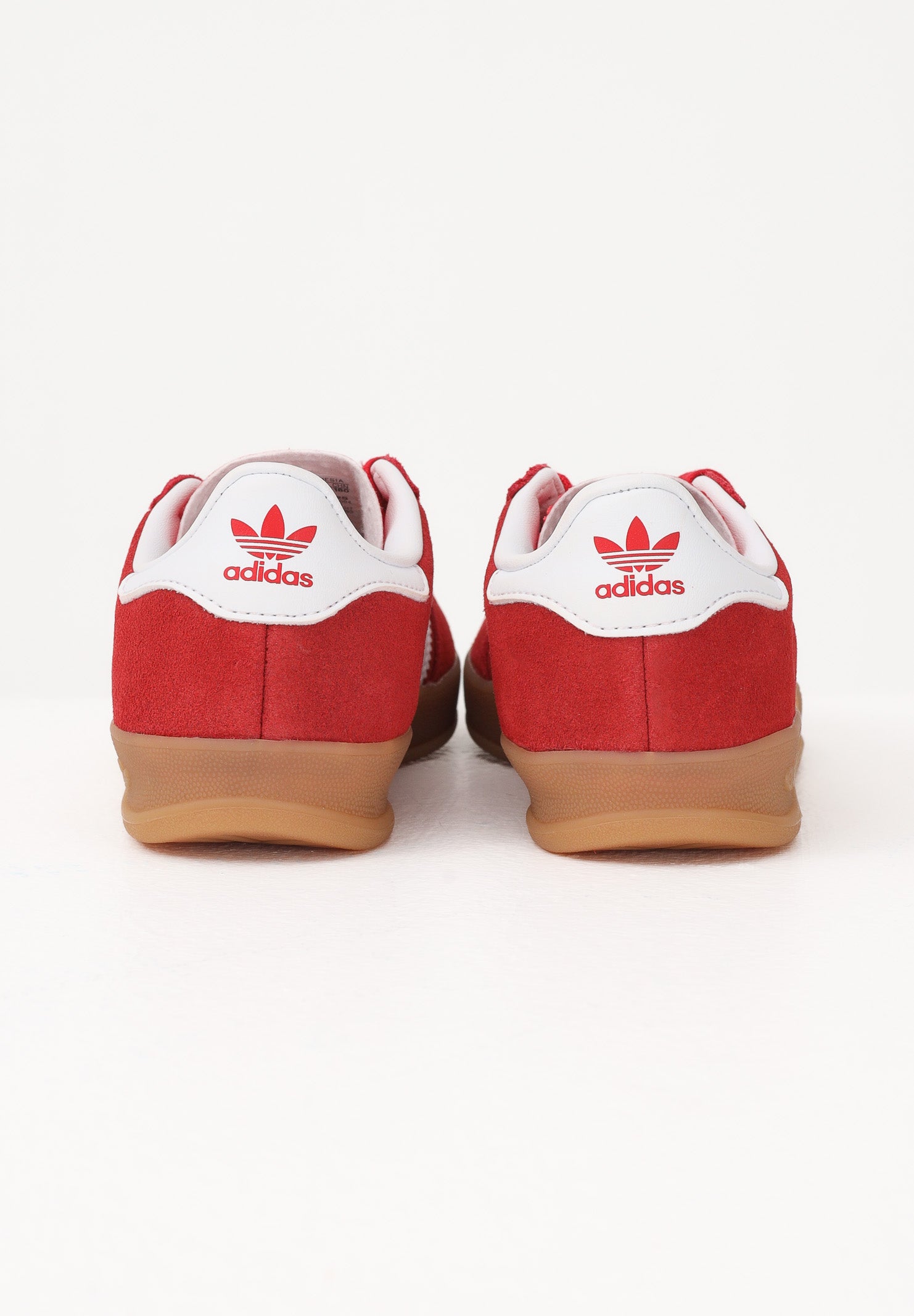 ADIDAS ORIGINALS Sneakers GAZELLE INDOOR rosse per bambino e bambina IH9136 . ADIDAS ORIGINALS