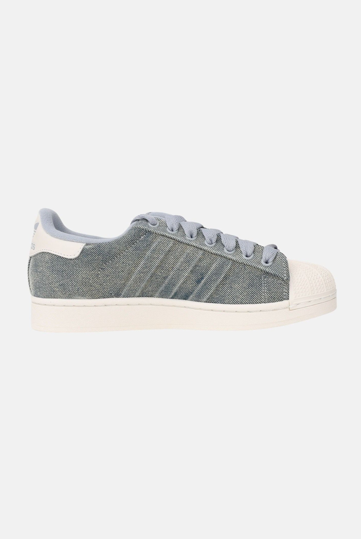 ADIDAS ORIGINALS Sneakers SUPERSTAR II in denim per uomo e donna IH9246 . ADIDAS ORIGINALS