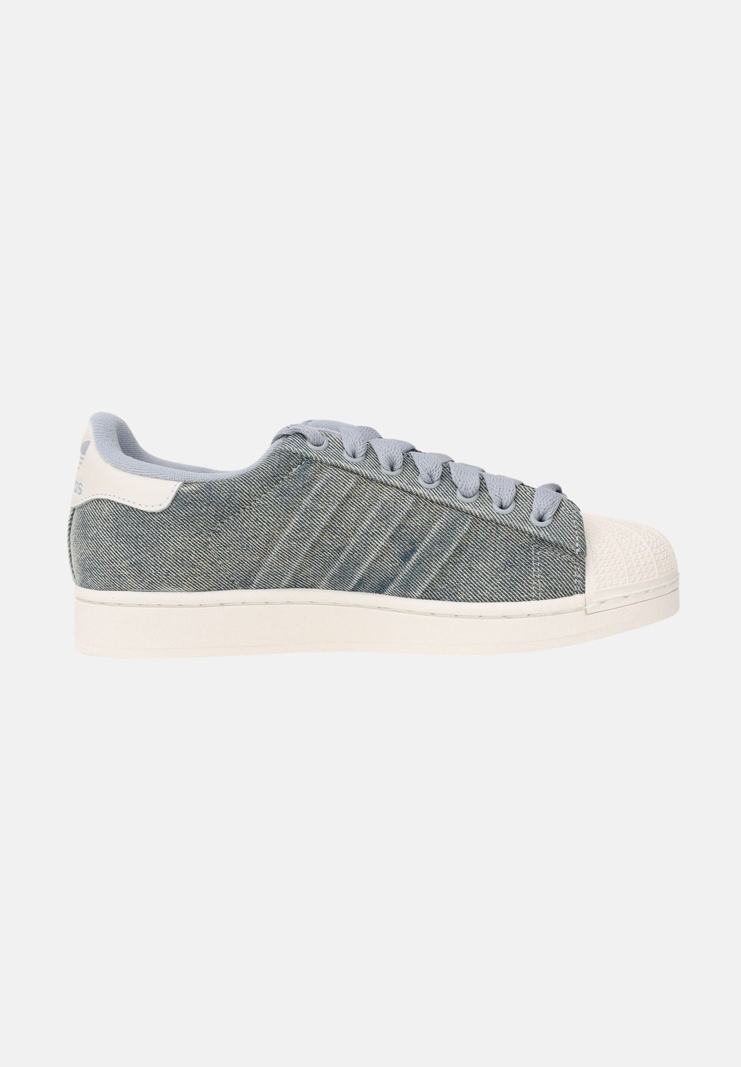 ADIDAS ORIGINALS Sneakers SUPERSTAR II in denim per uomo e donna IH9246 . ADIDAS ORIGINALS