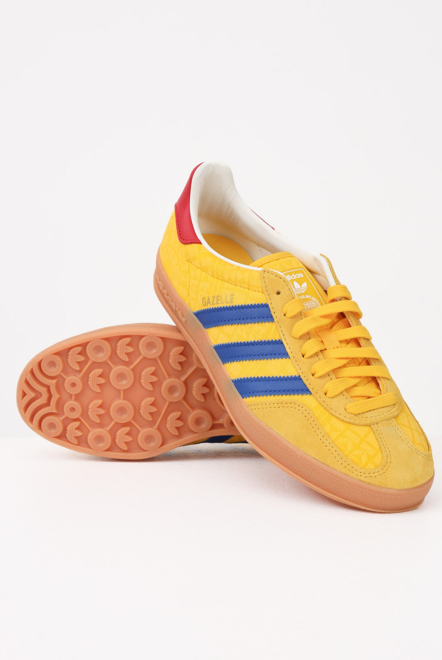 ADIDAS ORIGINALS Sneakers Gazelle Indoor gialle per uomo e donna IH9648 . ADIDAS ORIGINALS
