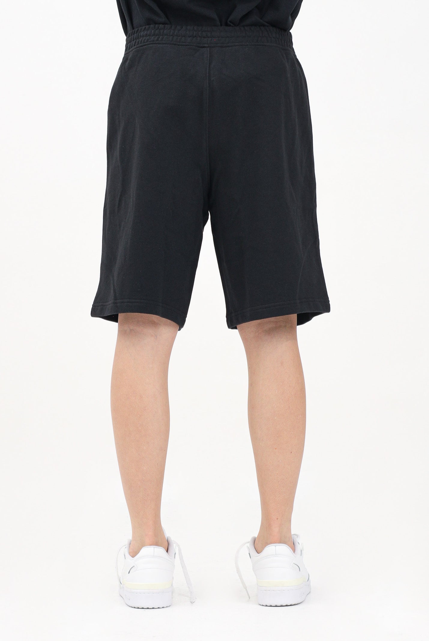ADIDAS ORIGINALS Shorts sportivo Essentials Trefoil nero da uomo IY8520 . ADIDAS ORIGINALS