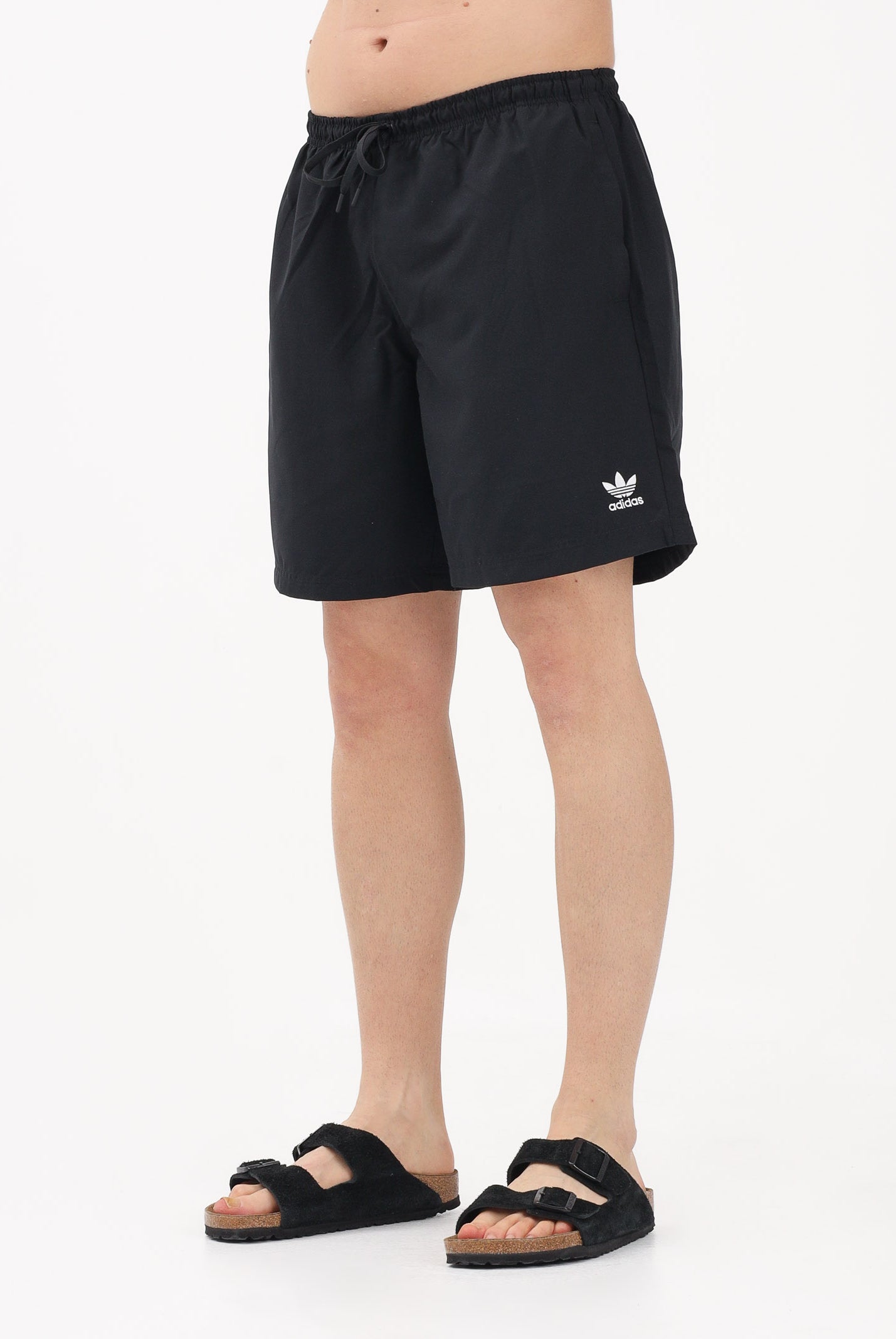 ADIDAS ORIGINALS Shorts mare ADICOLOR nero da uomo JC9184 . ADIDAS ORIGINALS