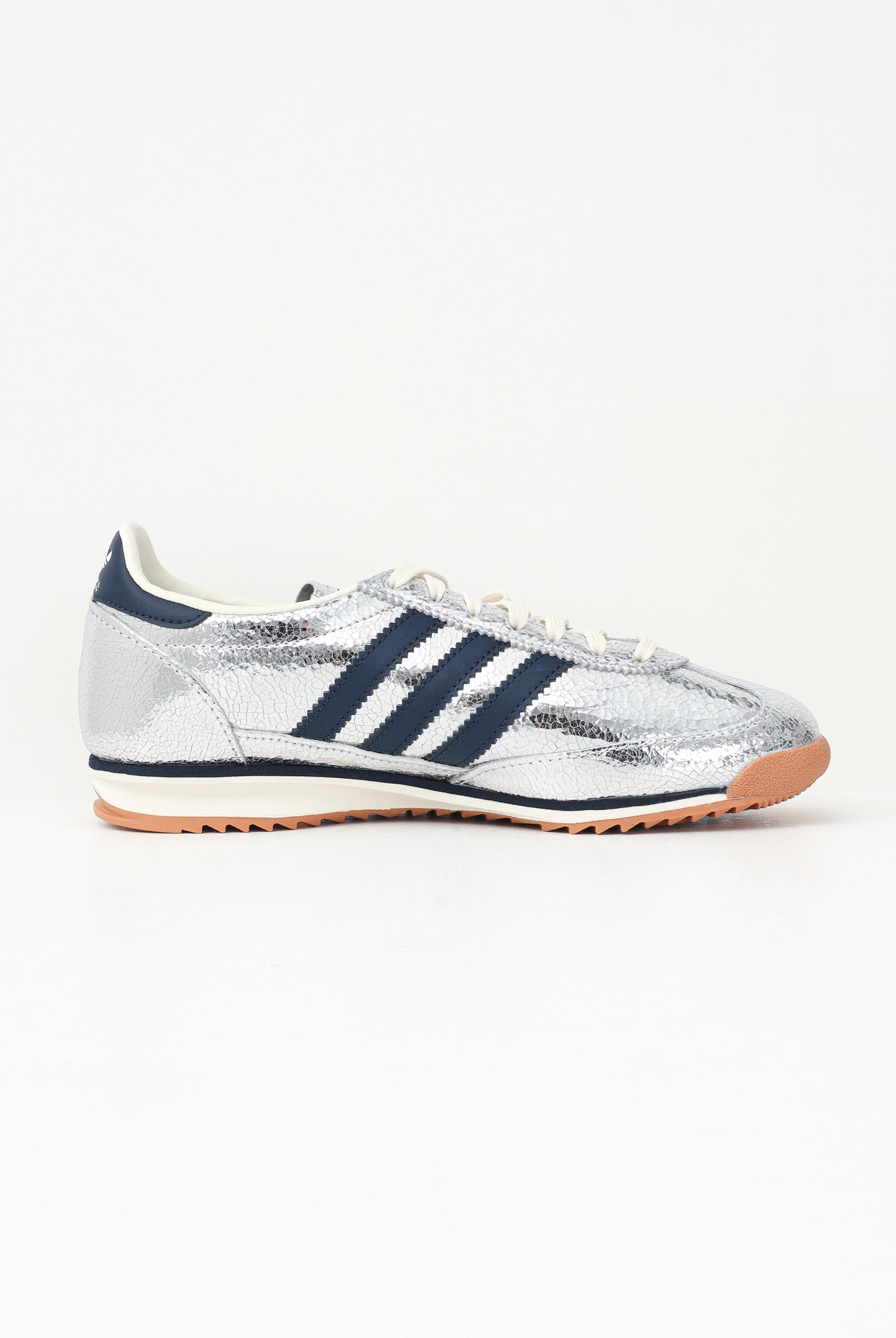 ADIDAS ORIGINALS Sneakers SL 72 OG argento e blu da donna JH8654 . ADIDAS ORIGINALS