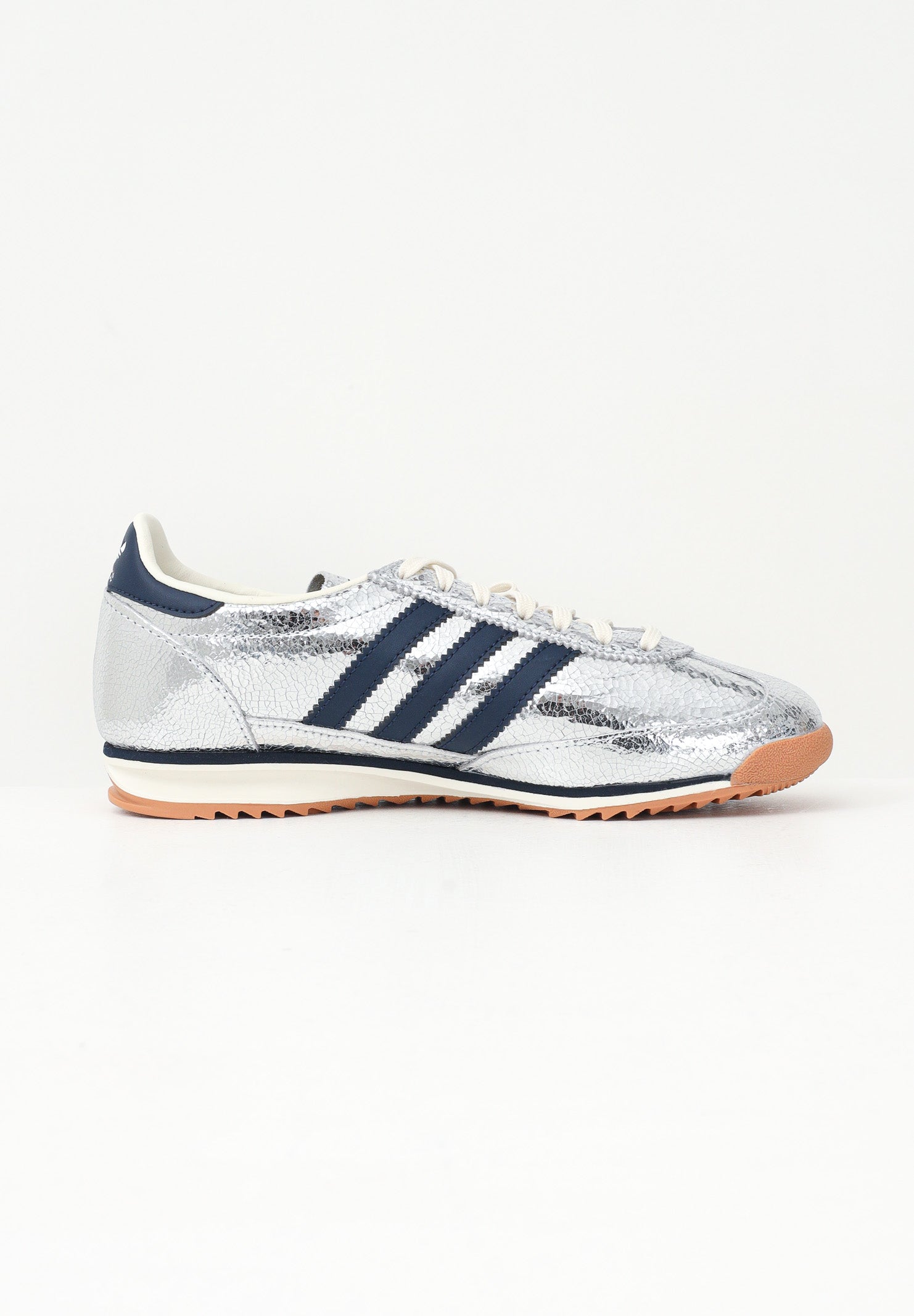 ADIDAS ORIGINALS Sneakers SL 72 OG argento e blu da donna JH8654 . ADIDAS ORIGINALS