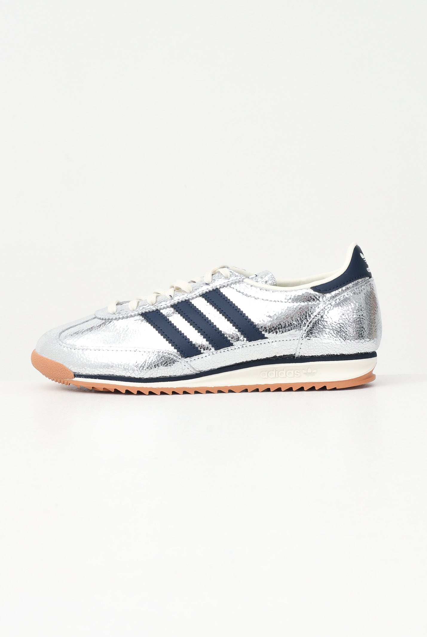 ADIDAS ORIGINALS Sneakers SL 72 OG argento e blu da donna JH8654 . ADIDAS ORIGINALS